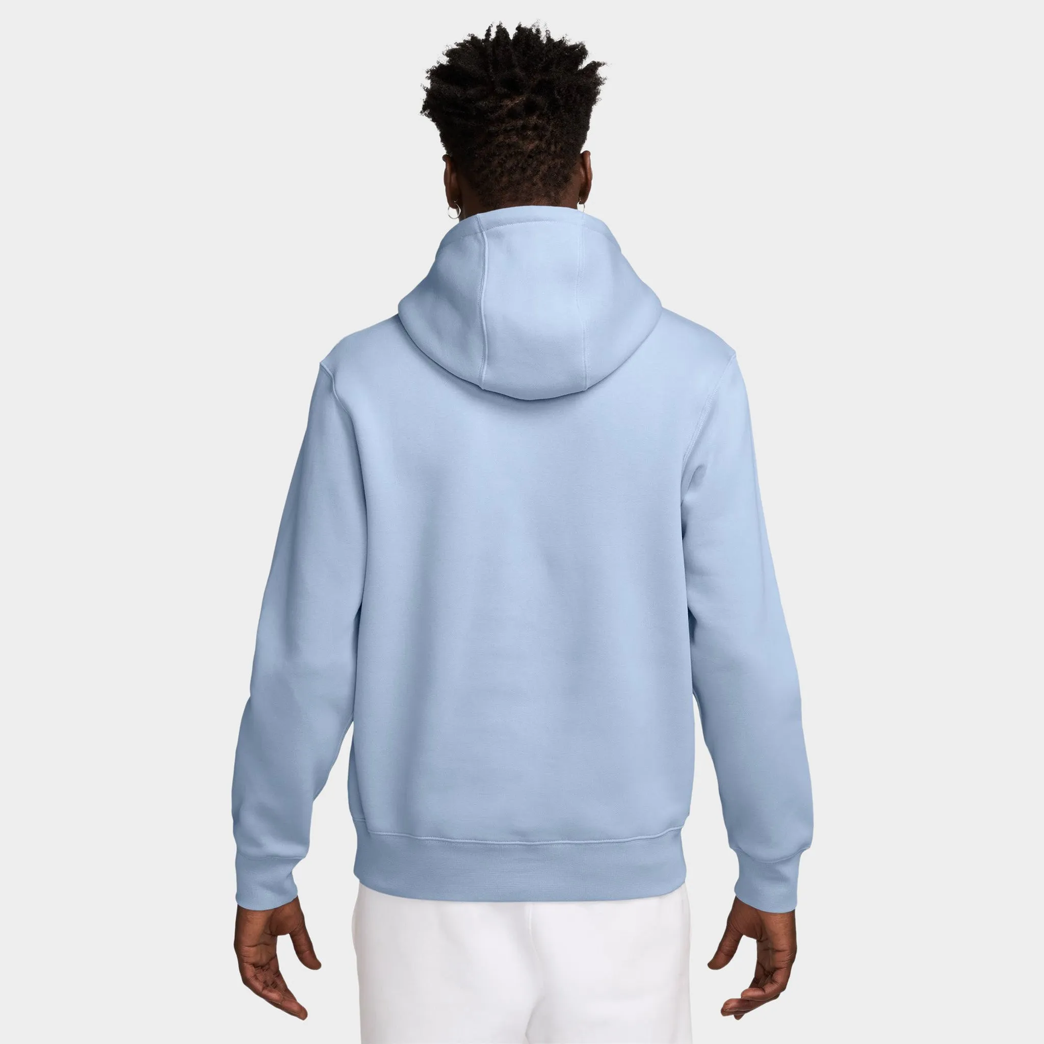 Nike Club Fleece Hoodie / Hydrogen Blue / White sold by JD Sports product image thumbnail 2
