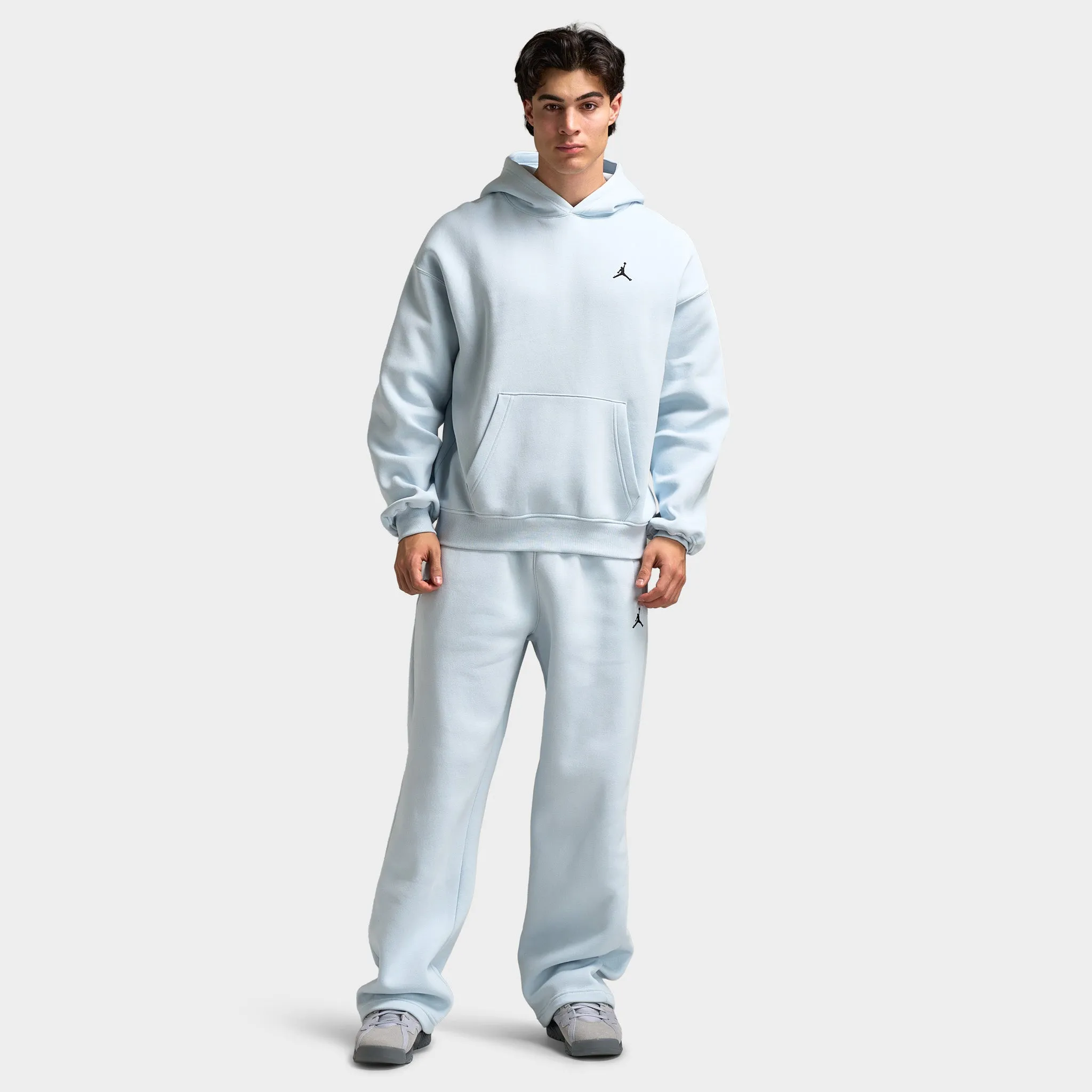 Jordan Brooklyn Fleece Oversized Hoodie / Aura sold by JD Sports