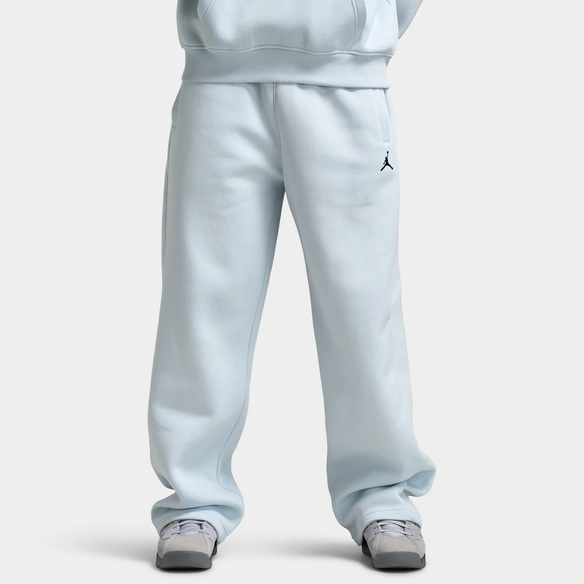 Jordan Brooklyn Fleece Oversized Open Hem Pants / Aura sold by JD Sports product image thumbnail 2