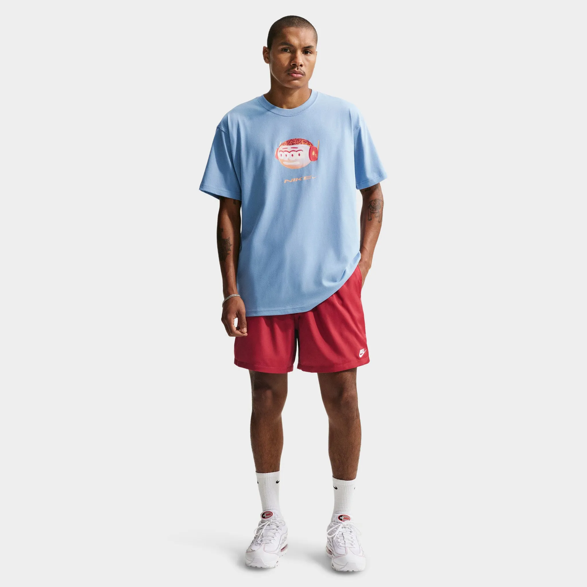 Nike Club Woven Flow Shorts / Red sold by JD Sports product image thumbnail 5
