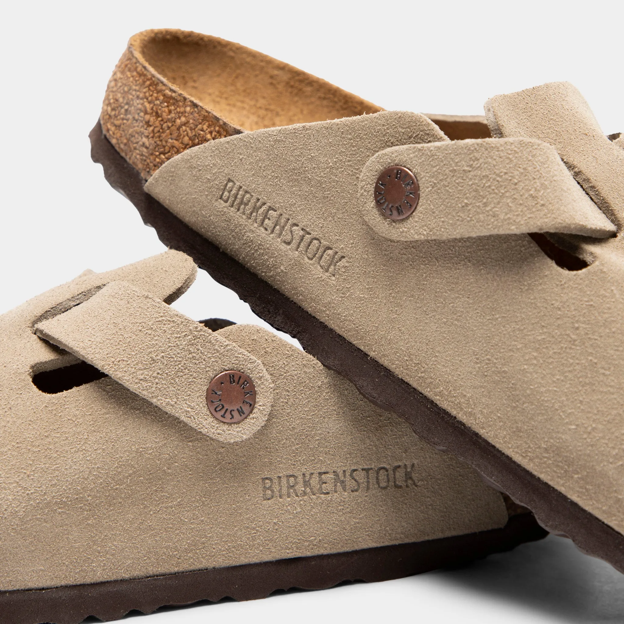 Birkenstock Women's Boston / Taupe sold by JD Sports product image thumbnail 3