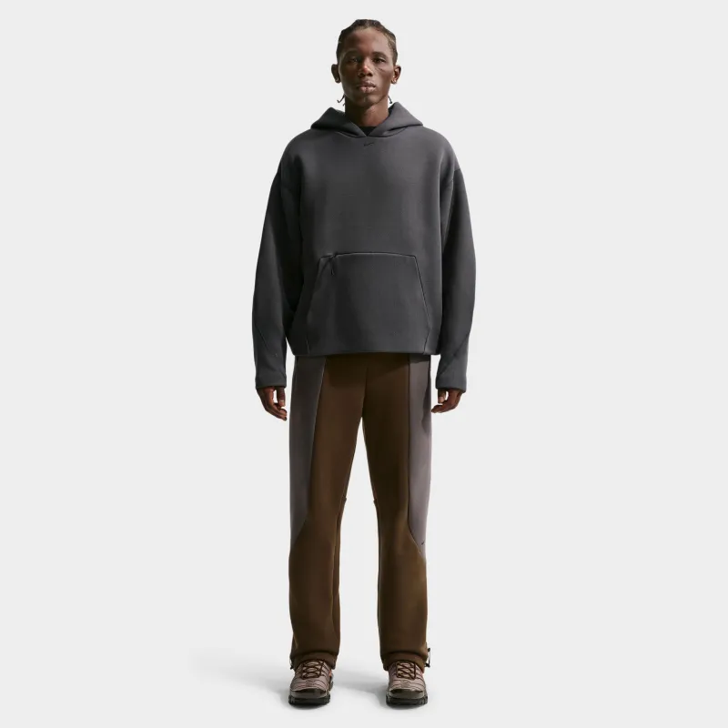 Nike Tech Ergonomic Pullover Hoodie Anthracite / Black made by JD Sports