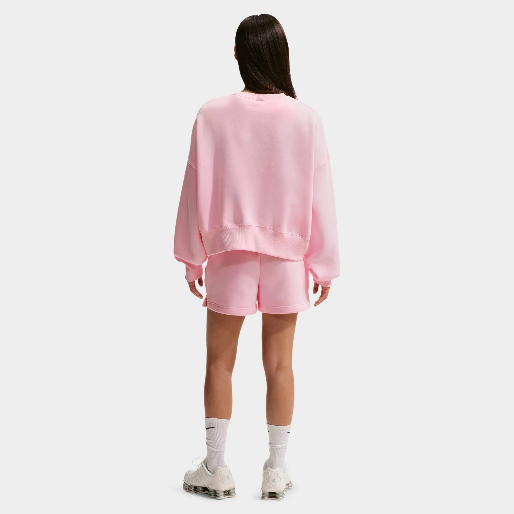 Nike Sportswear Women's Phoenix Fleece Oversized Crew / Pink Foam sold by JD Sports product image thumbnail 2