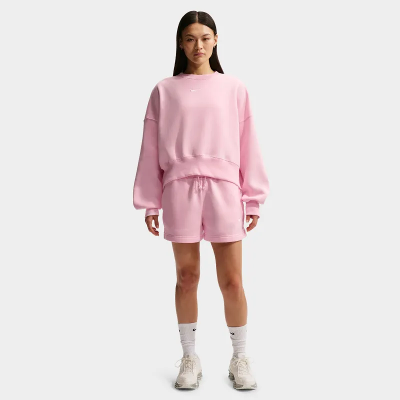 Nike Sportswear Women's Phoenix Fleece Oversized Crew / Pink Foam sold by JD Sports