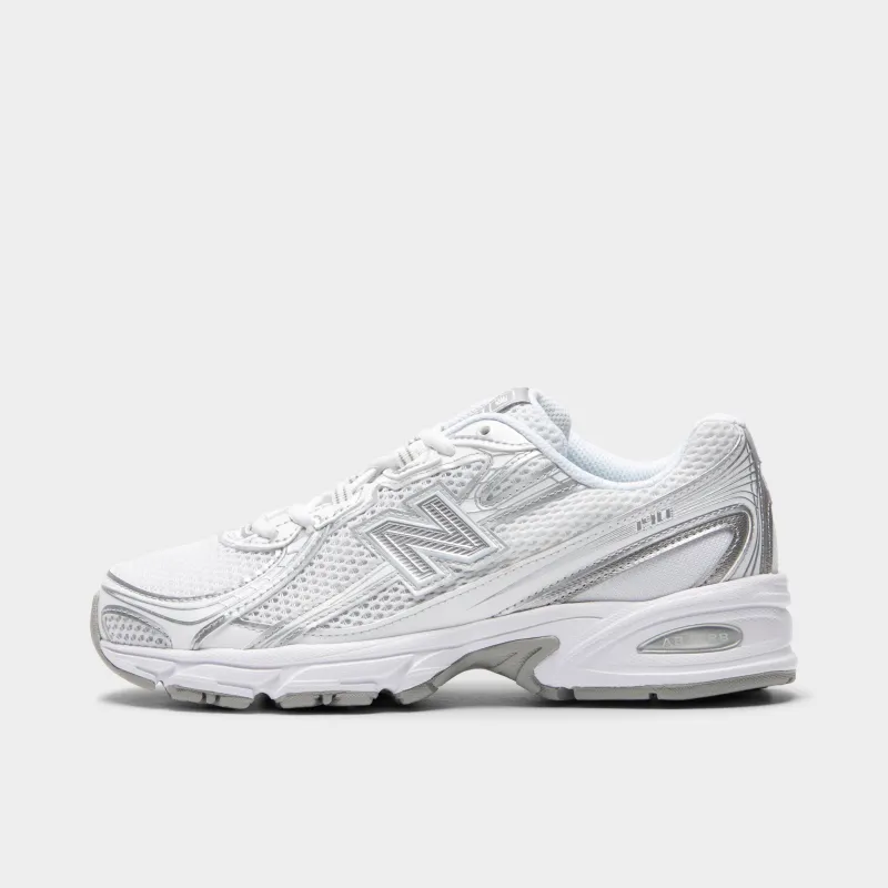 New Balance 740 White / Silver Metallic sold by JD Sports