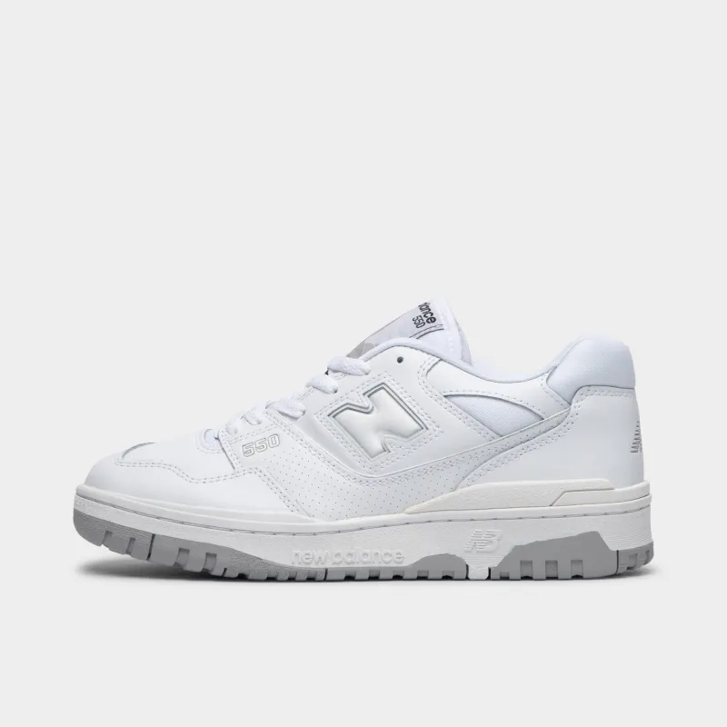New Balance 550 White / White made by New Balance