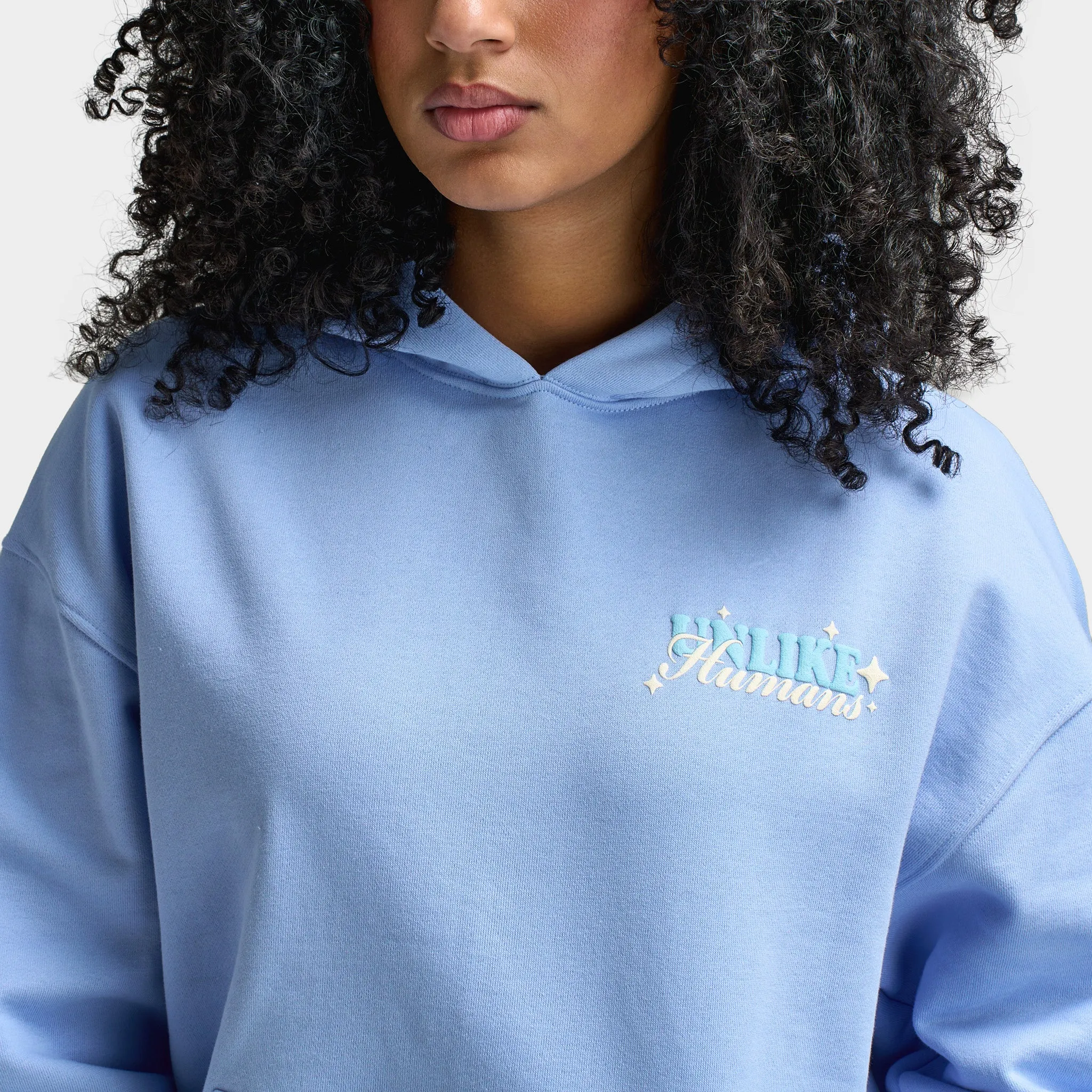 Unlike Humans Sun Hoodie / Blue sold by JD Sports product image thumbnail 3