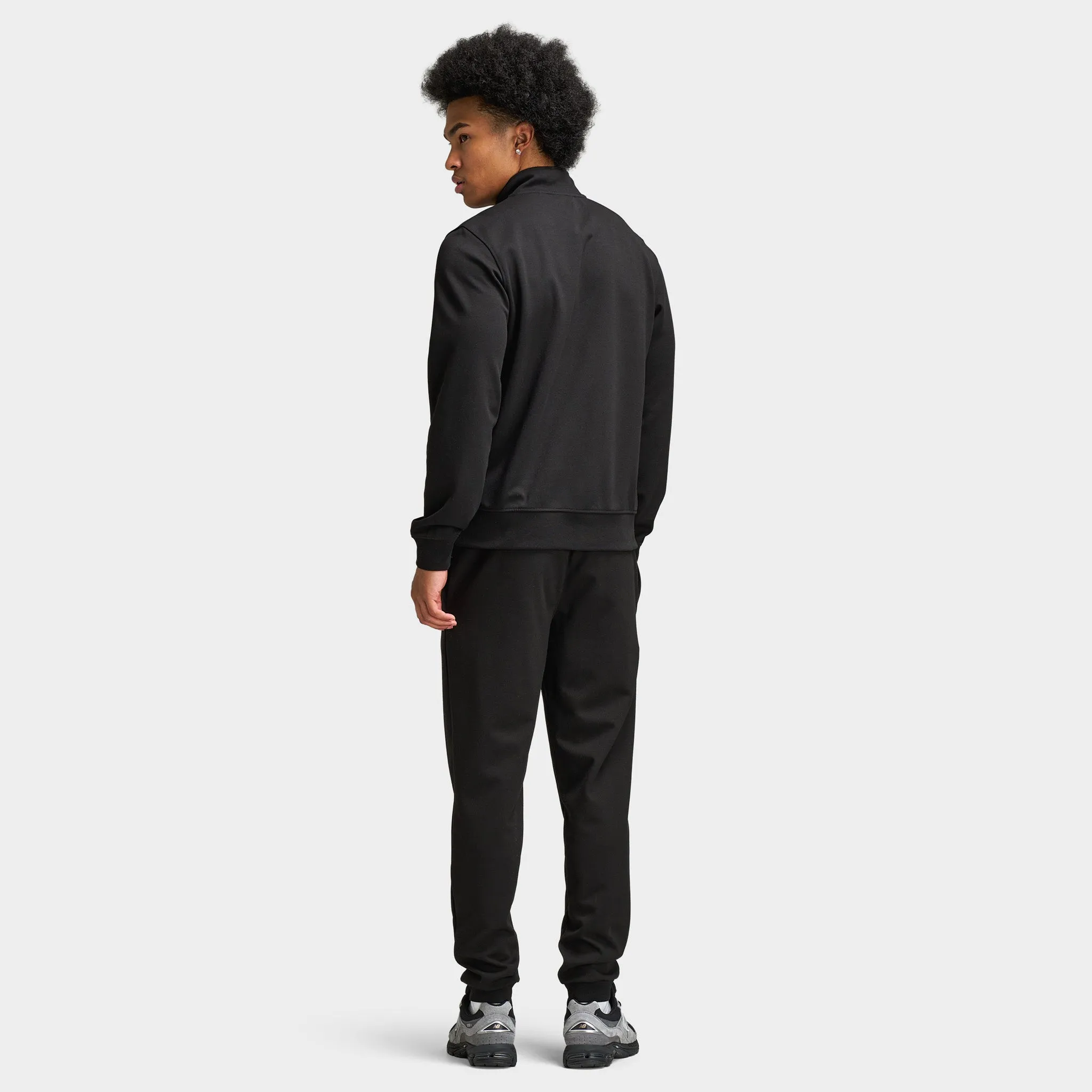 Lacoste Double Knit Half-Zip Sweater / Black sold by JD Sports product image thumbnail 3