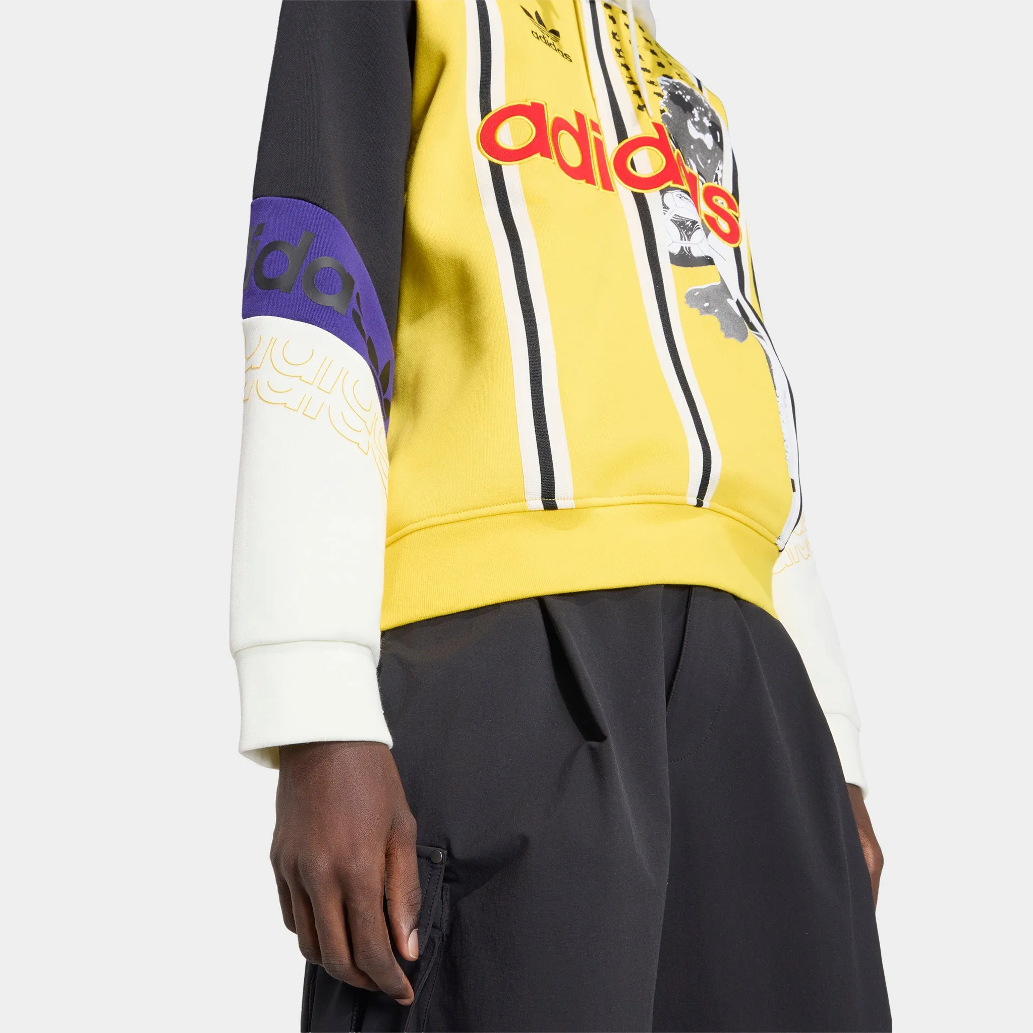 adidas Archive Football Graphic Hoodie / EQT Yellow sold by JD Sports product image thumbnail 4