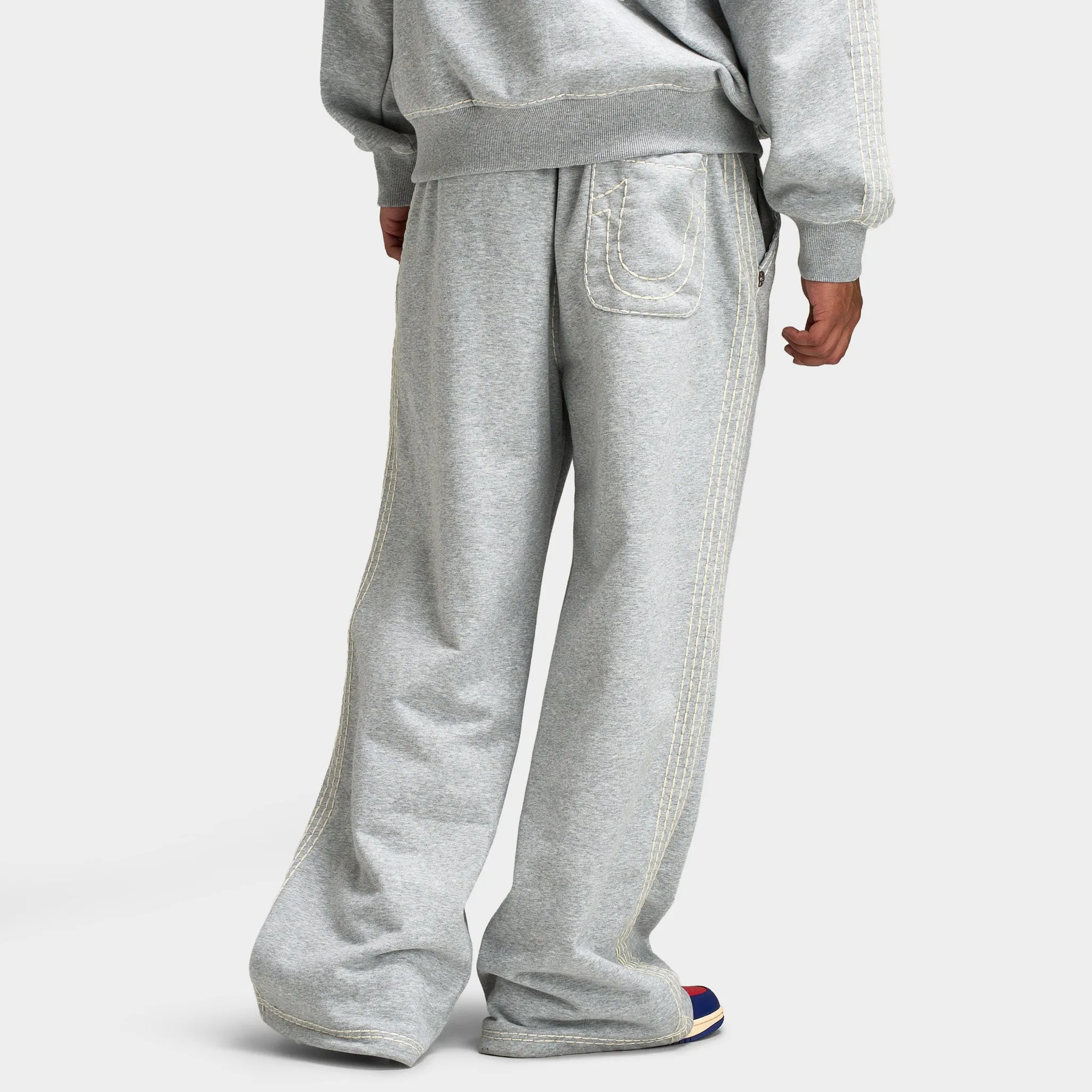 True Religion Super T Baggy Sweats / Heather Grey sold by JD Sports product image thumbnail 2