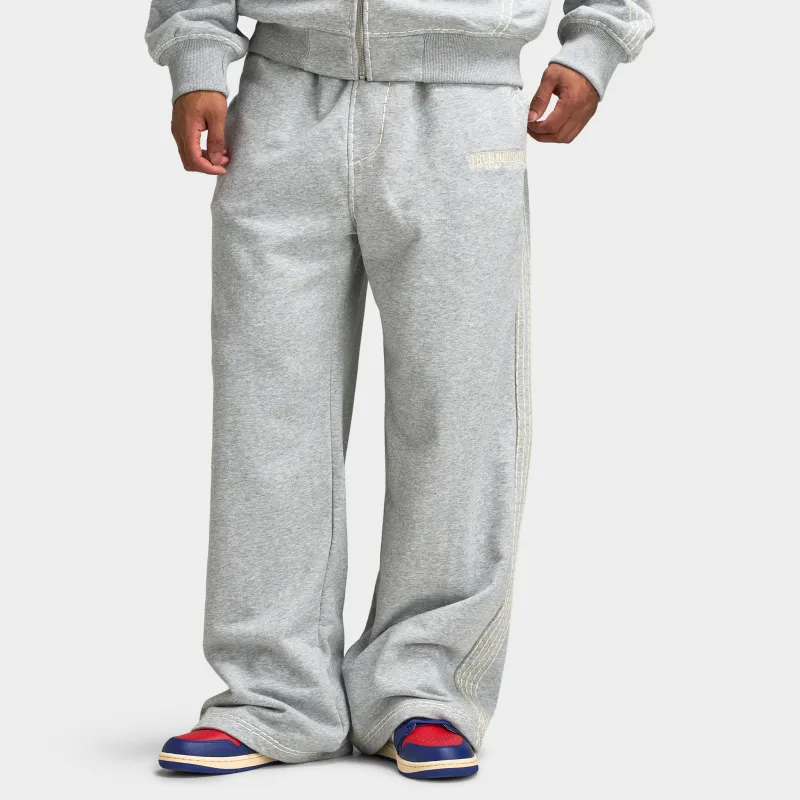 True Religion Super T Baggy Sweats / Heather Grey sold by JD Sports