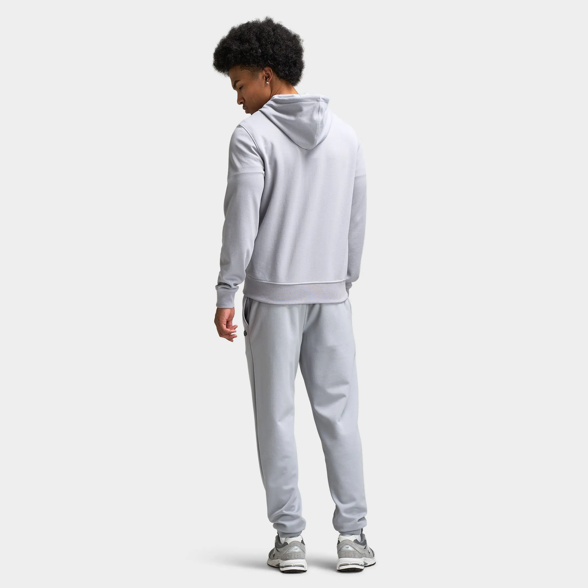 Lacoste Double Knit Full-Zip Sweater / Grey sold by JD Sports product image thumbnail 2