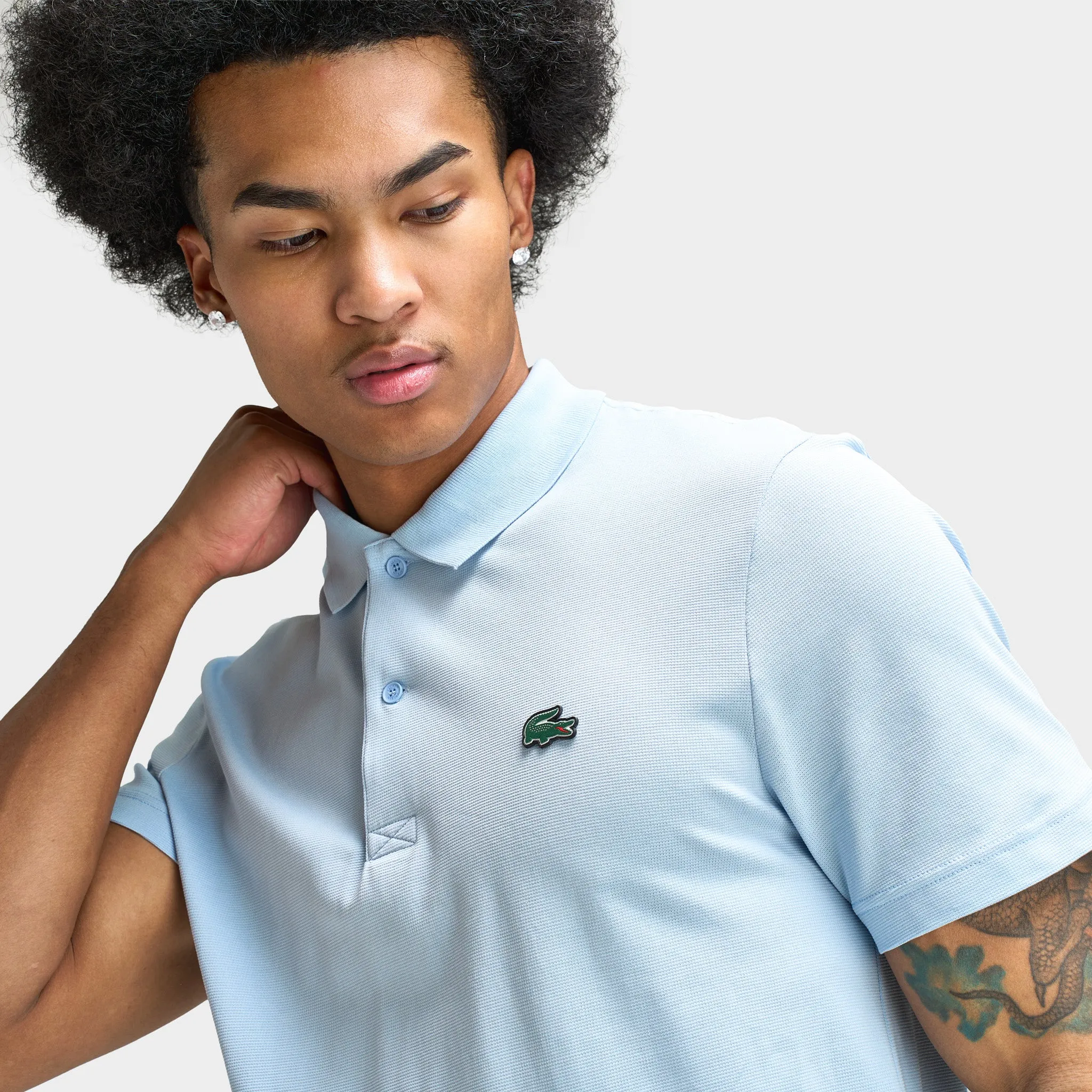 Lacoste Core Polo / Sky sold by JD Sports product image thumbnail 3