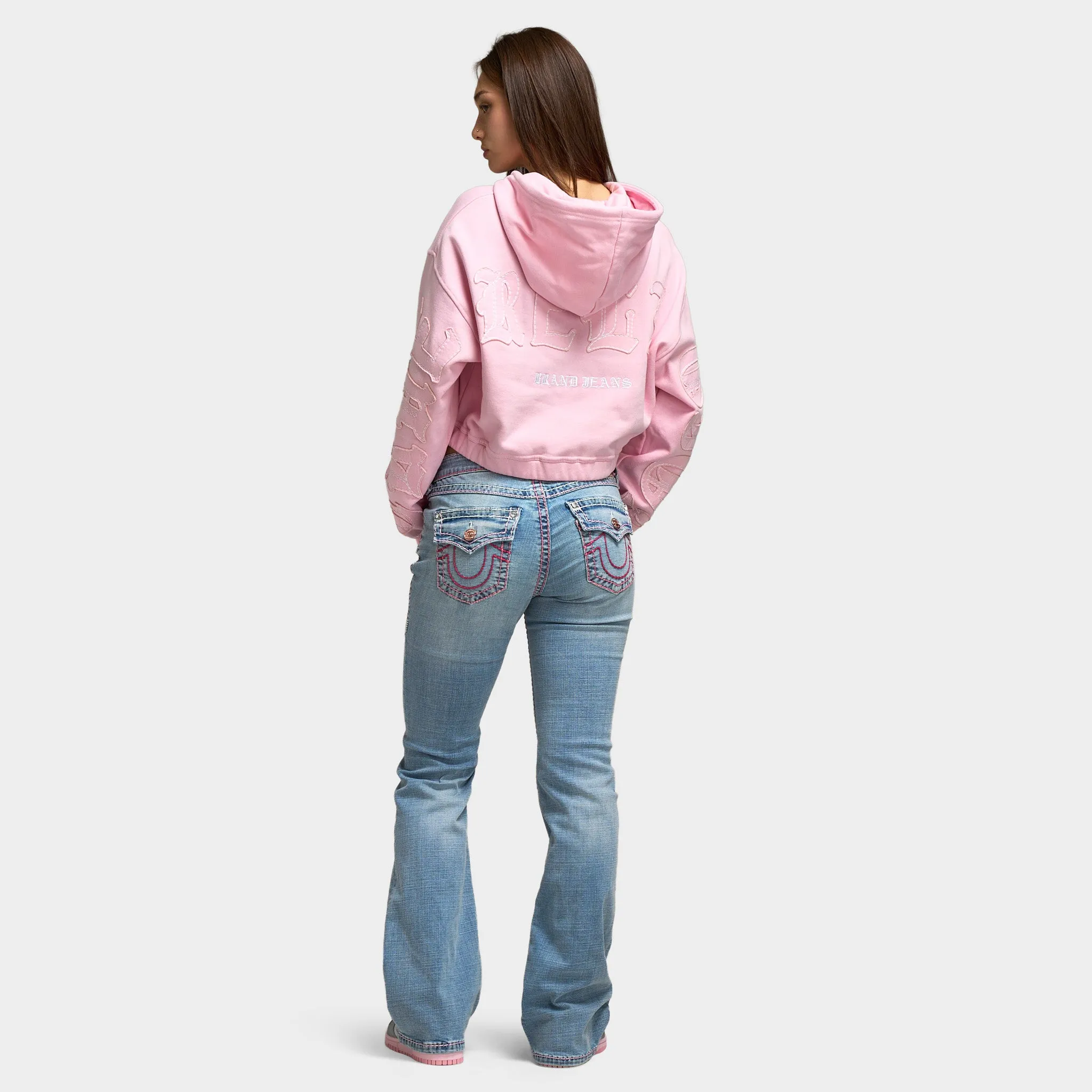 True Religion Women's Relax Fullzip Hoodie / Fairytale sold by JD Sports product image thumbnail 2