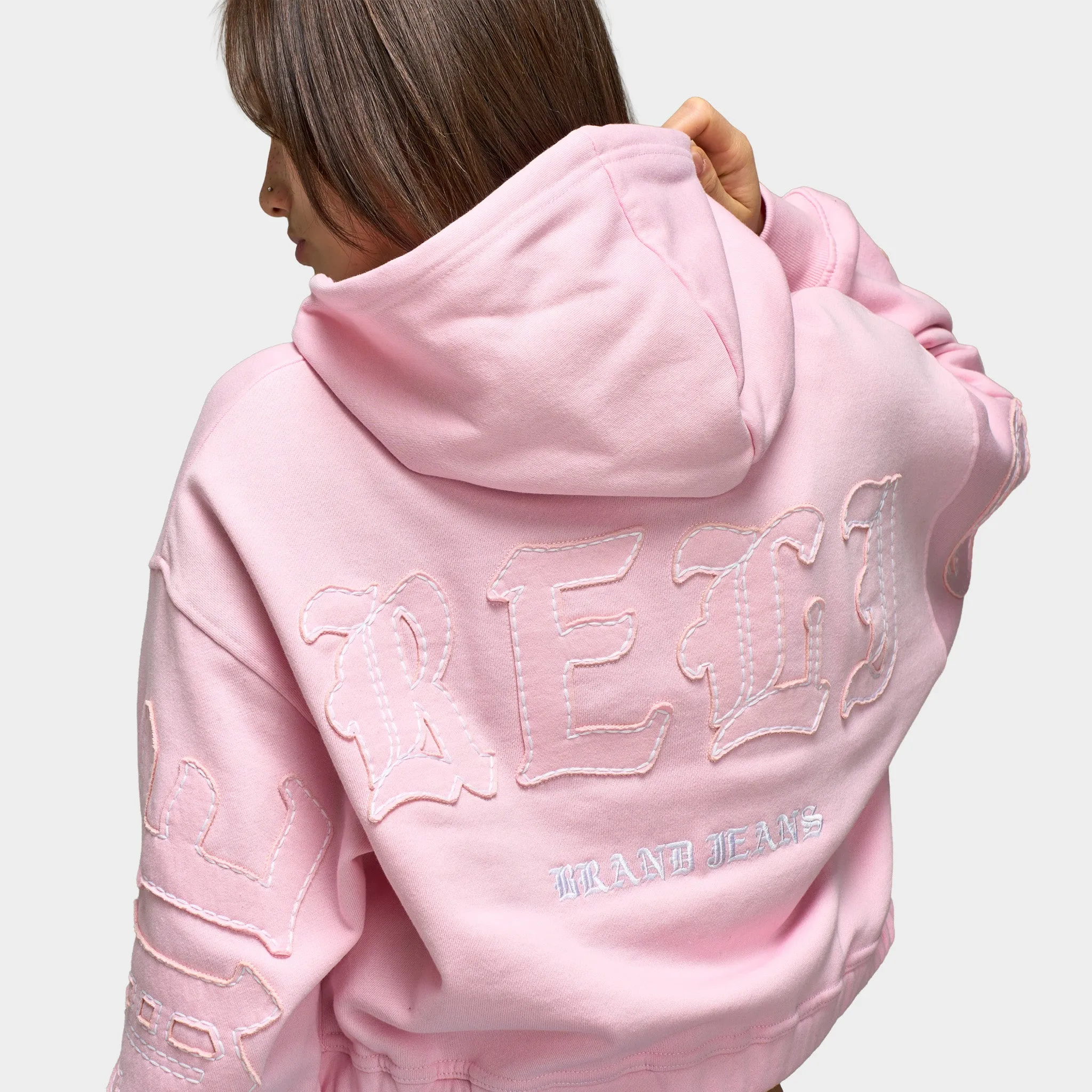 True Religion Women's Relax Fullzip Hoodie / Fairytale sold by JD Sports product image thumbnail 4
