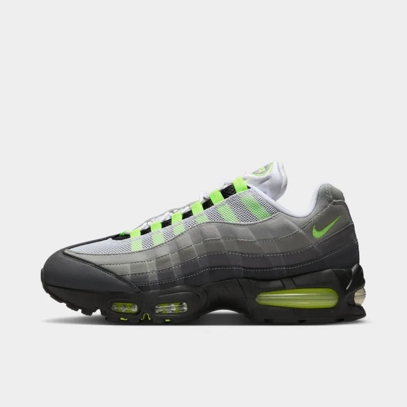 Nike Air Max 95 OG Black / Neon Yellow made by Nike