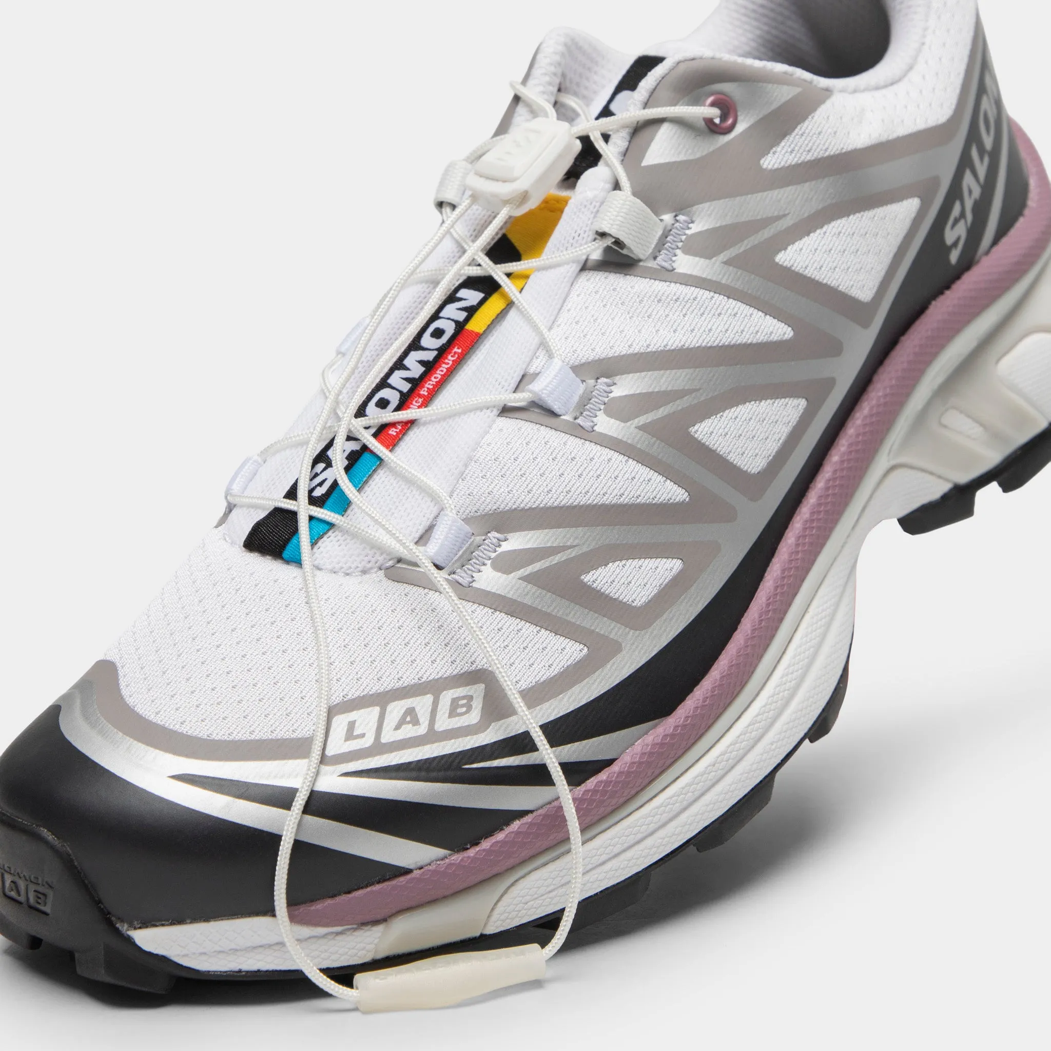 Salomon XT-6 White / Black - Dusky Orchid sold by JD Sports product image thumbnail 3