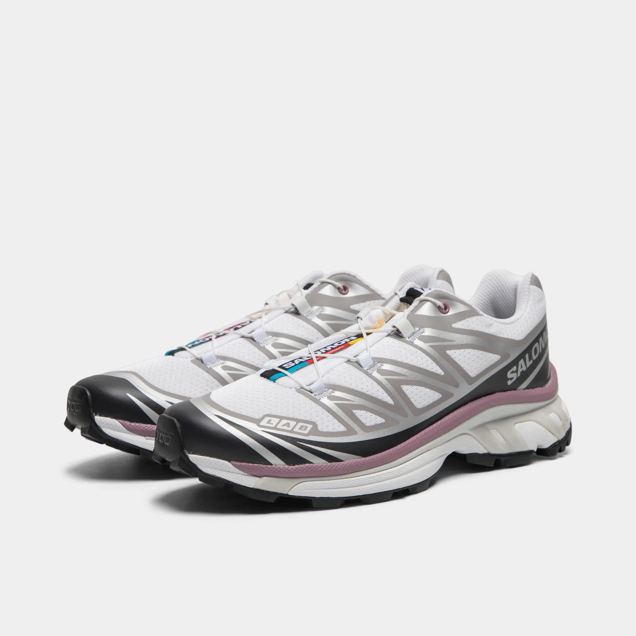Salomon XT-6 White / Black - Dusky Orchid sold by JD Sports product image thumbnail 2