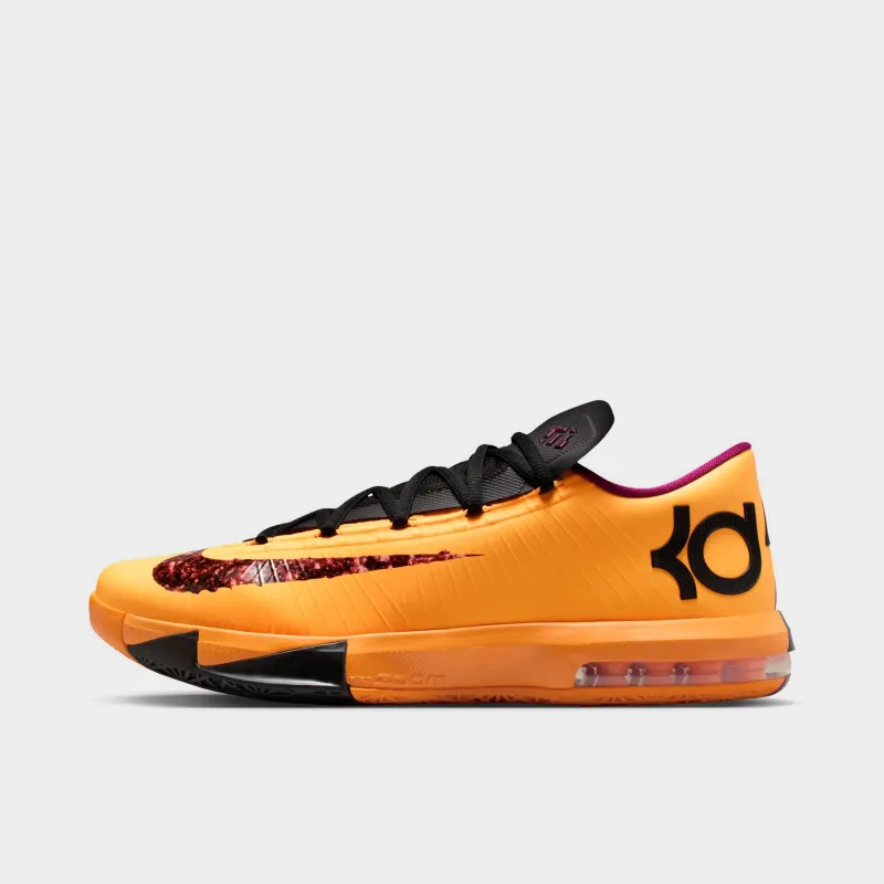 Nike KD VI Laser Orange / Raspberry Red - Black sold by JD Sports
