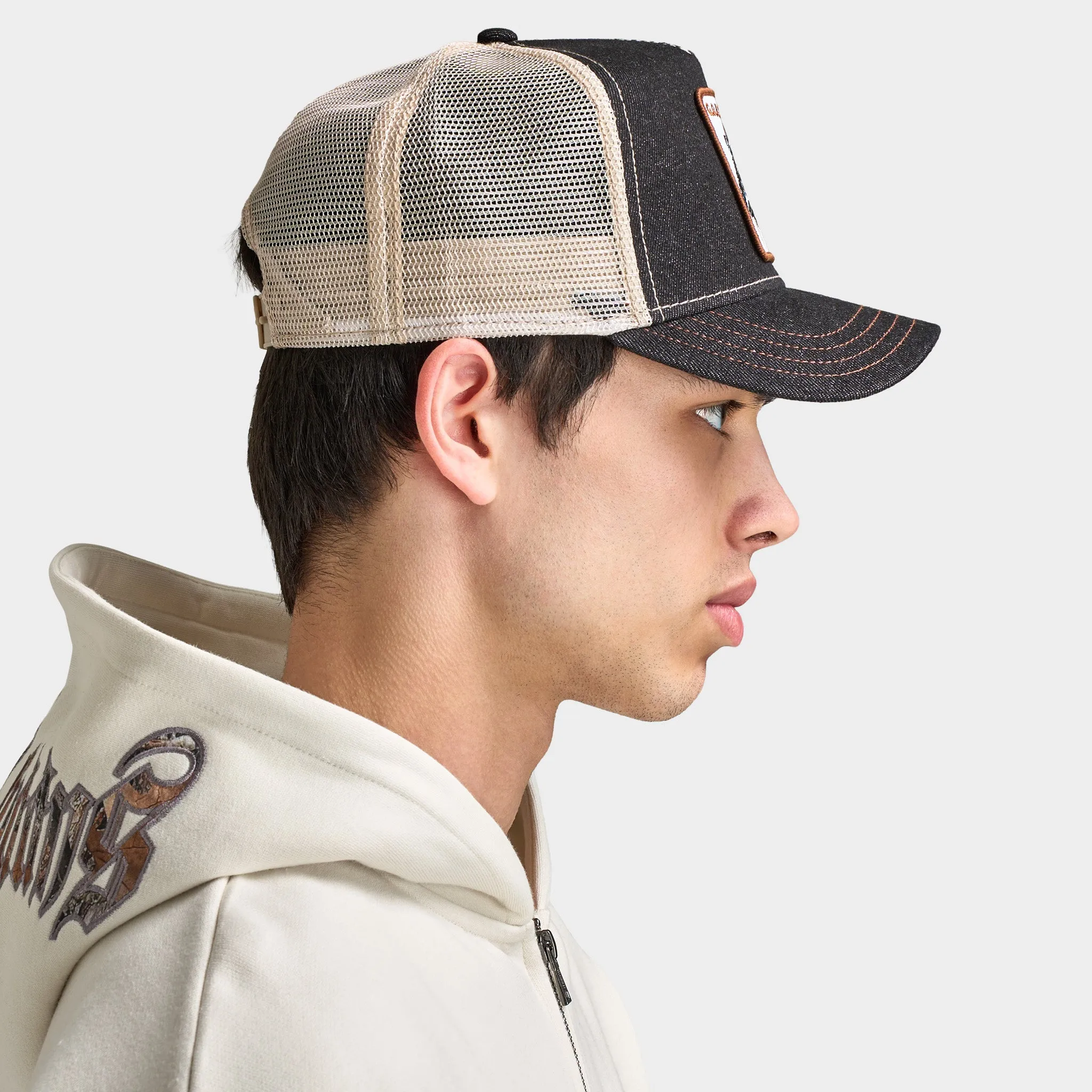 Goorin Bros Goat Denim Snapback / Dark Denim sold by JD Sports product image thumbnail 4