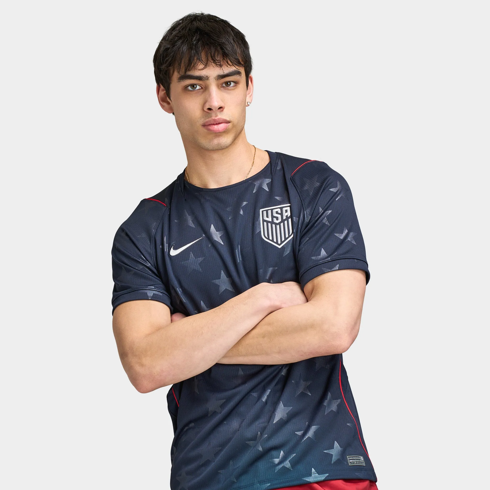 Nike USA Away Jersey Dark Obsidian / Pure Platinum sold by JD Sports product image thumbnail 4