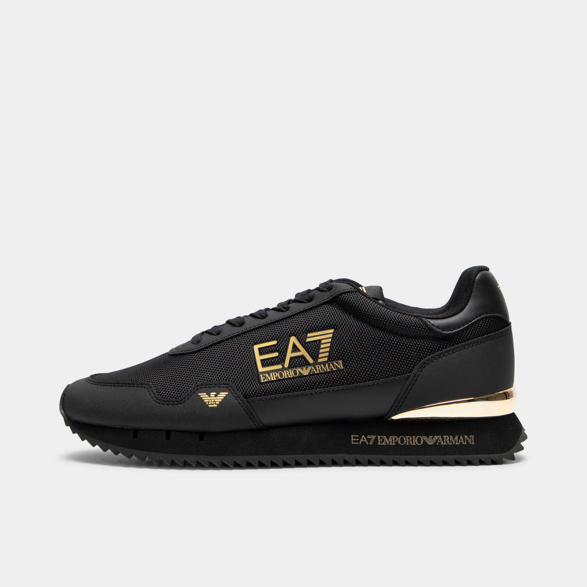 EA7 Black & White Vintage Triple Black / Gold sold by JD Sports
