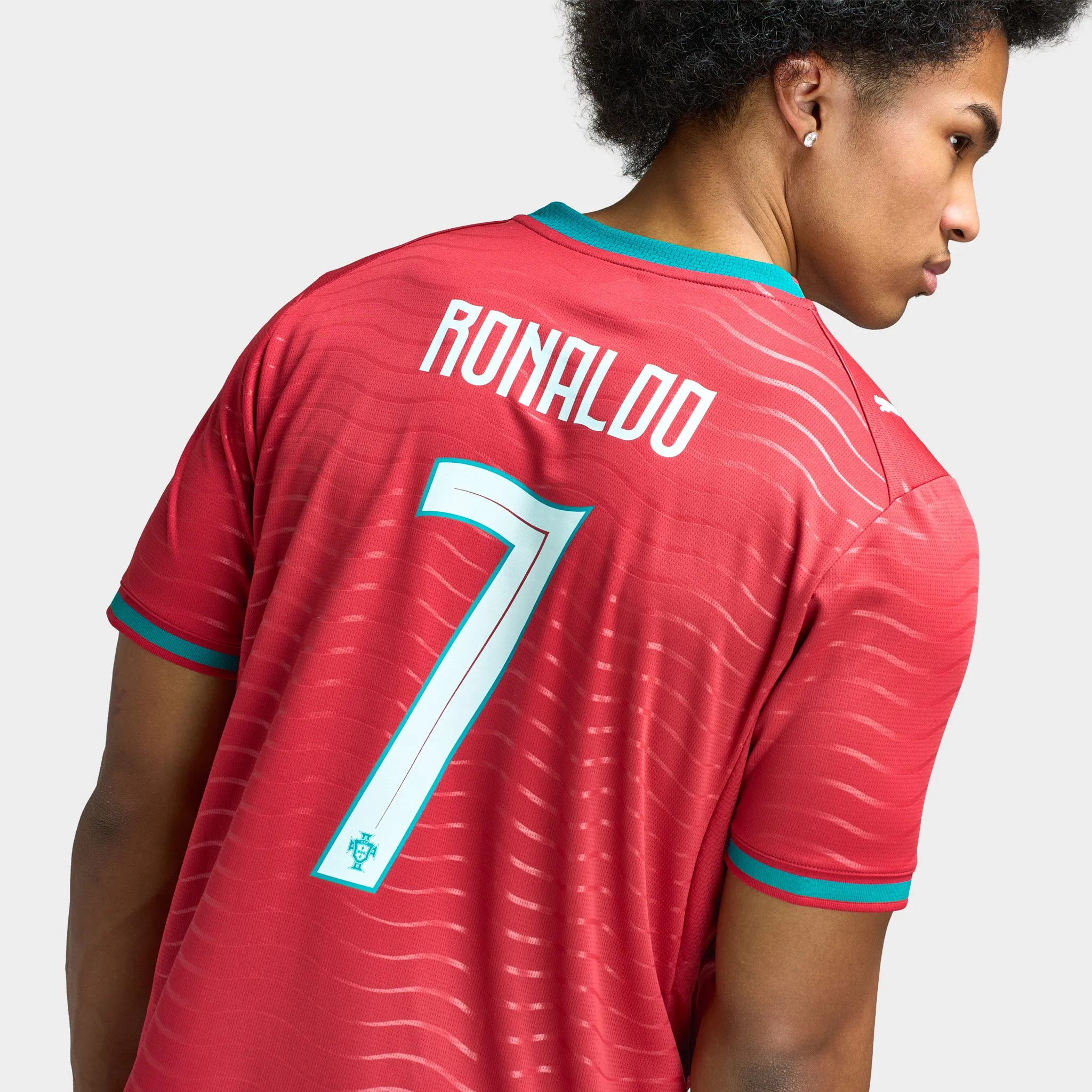 Puma Portugal Home Jersey Replica (Player l) / Red sold by JD Sports product image thumbnail 3