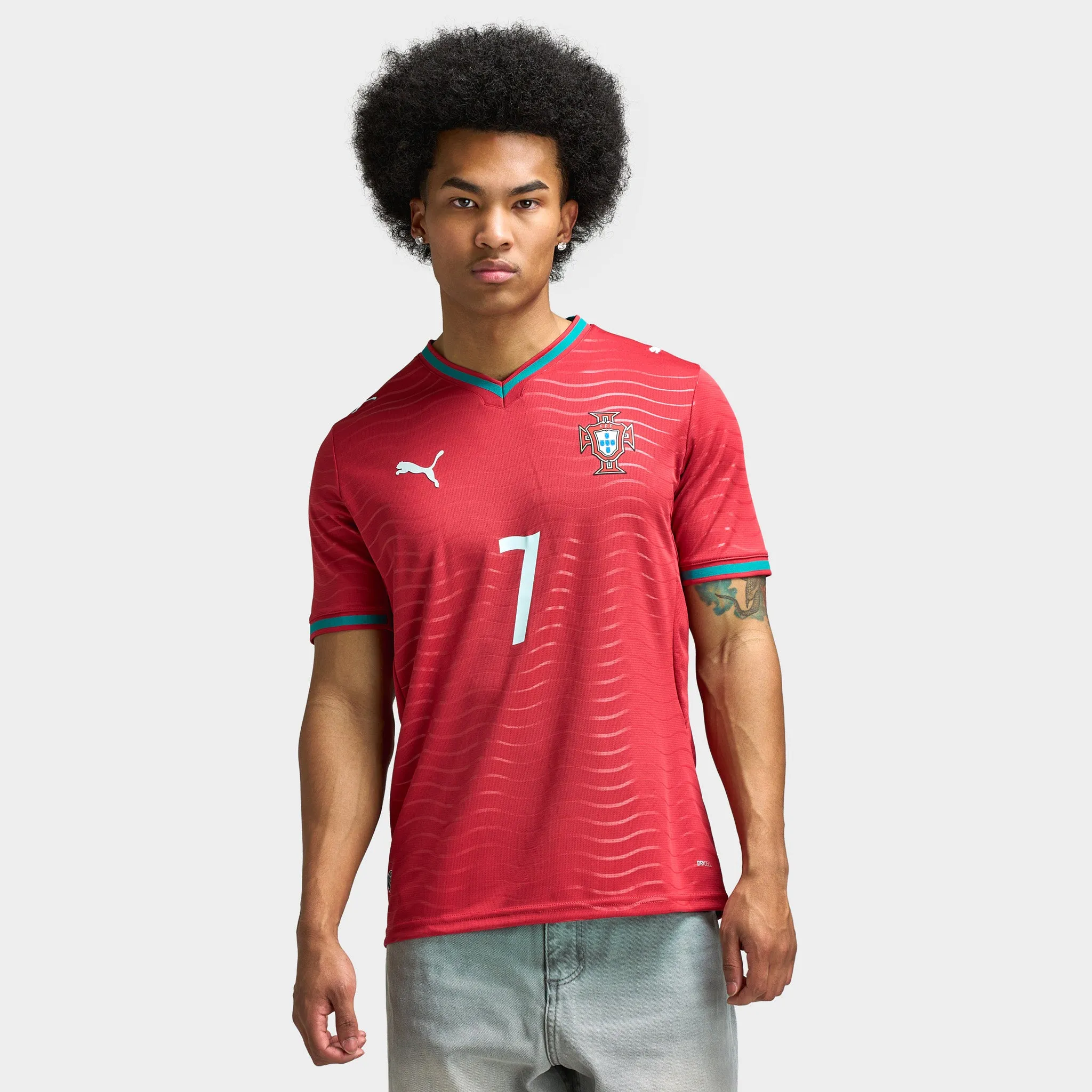 Puma Portugal Home Jersey Replica (Player l) / Red sold by JD Sports product image thumbnail 5
