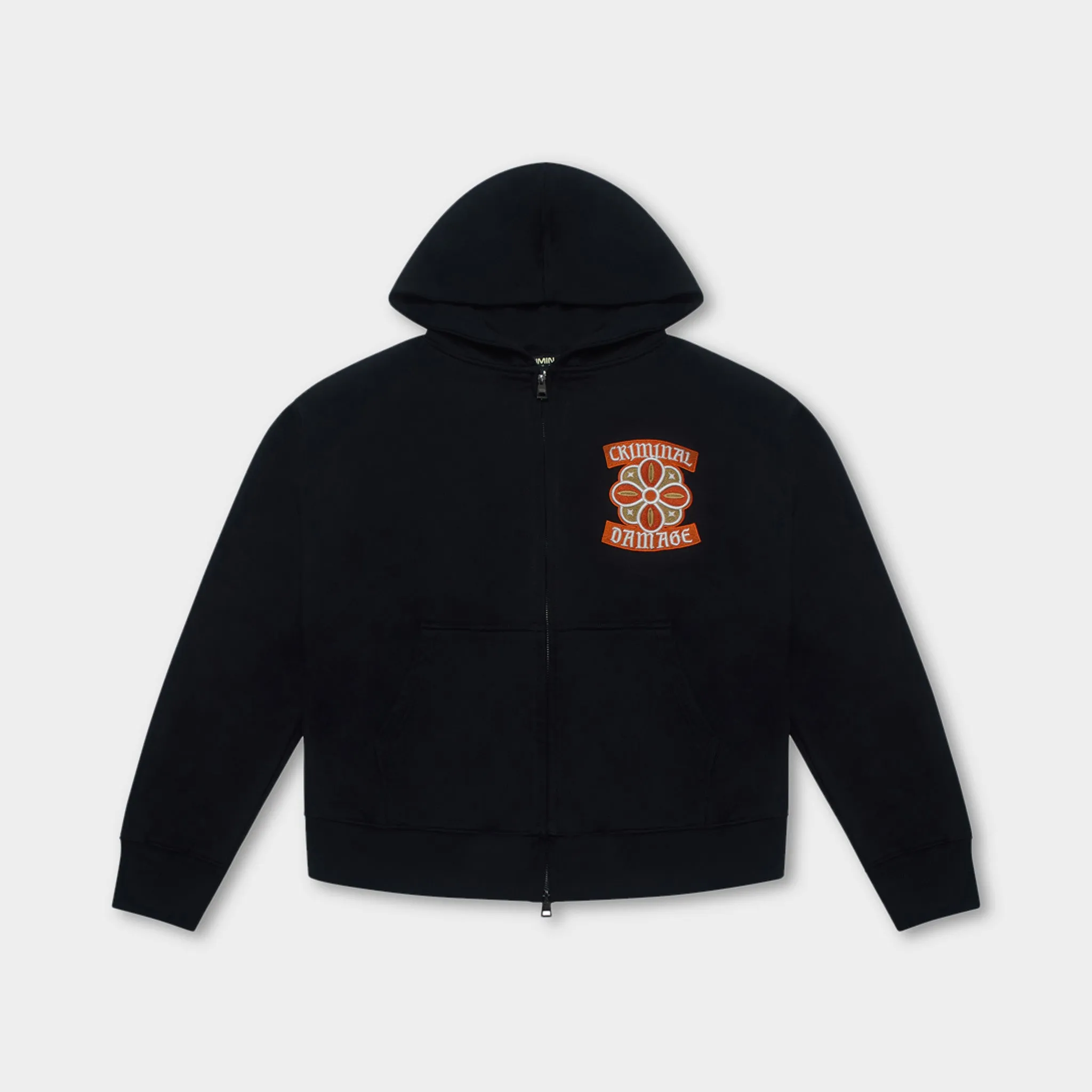 Criminal Damage Celtic Hoodie Black / Red sold by JD Sports