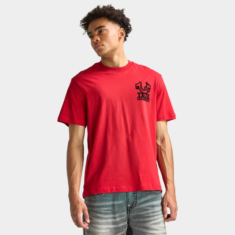 True Religion SS Chest Tee / Red made by True Religion