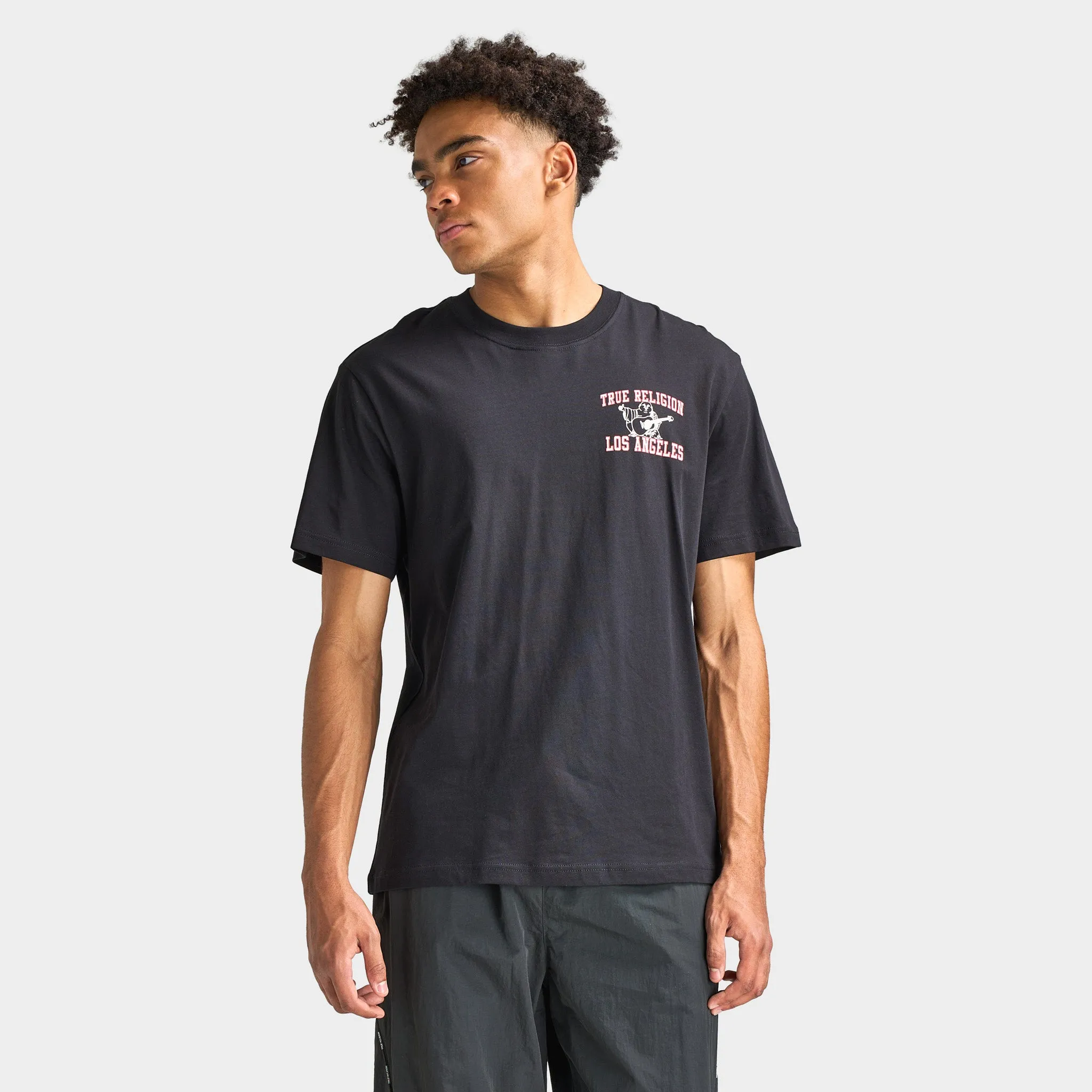 True Religion SS Mesh Print Buddha Tee / Black sold by JD Sports product image thumbnail 2