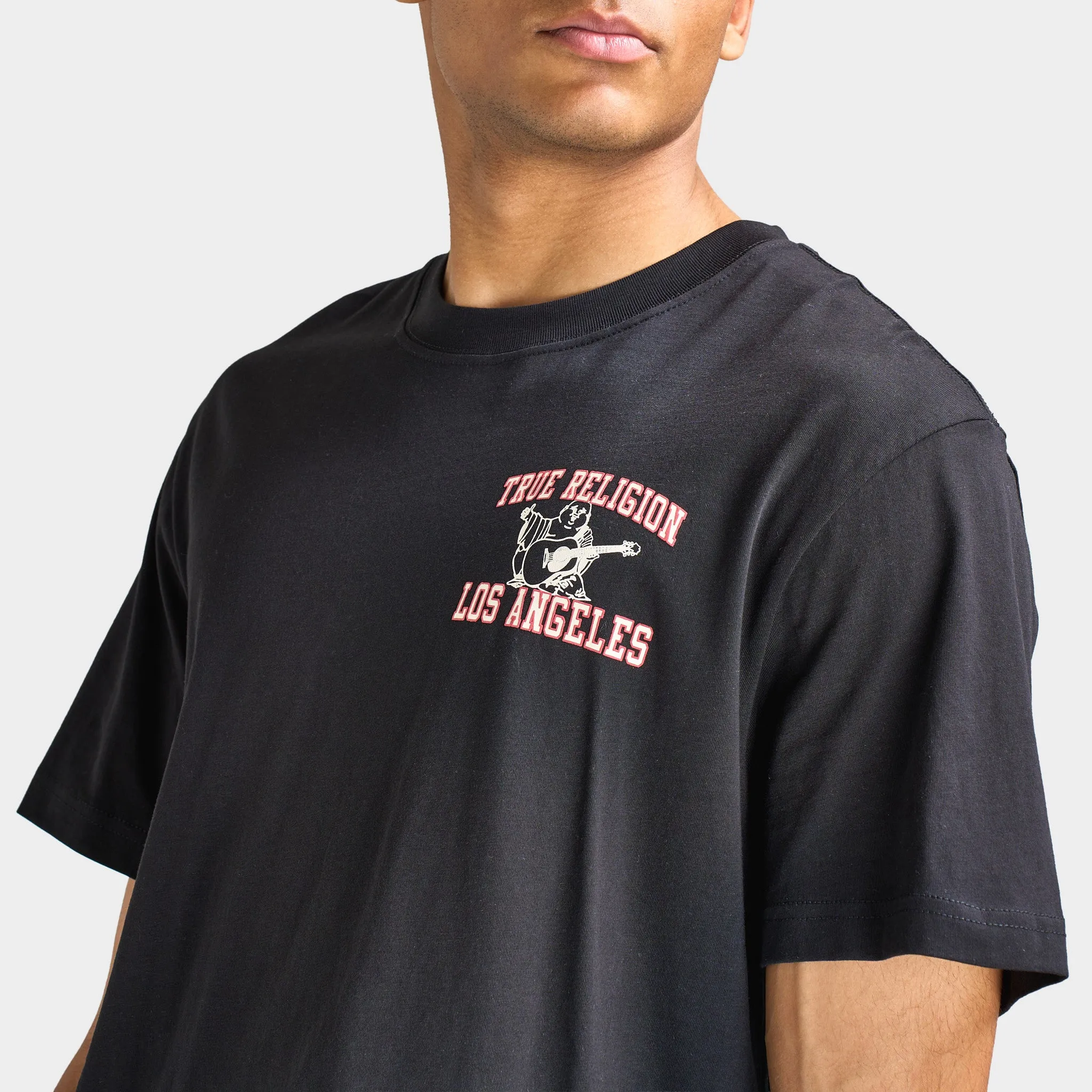 True Religion SS Mesh Print Buddha Tee / Black sold by JD Sports product image thumbnail 4