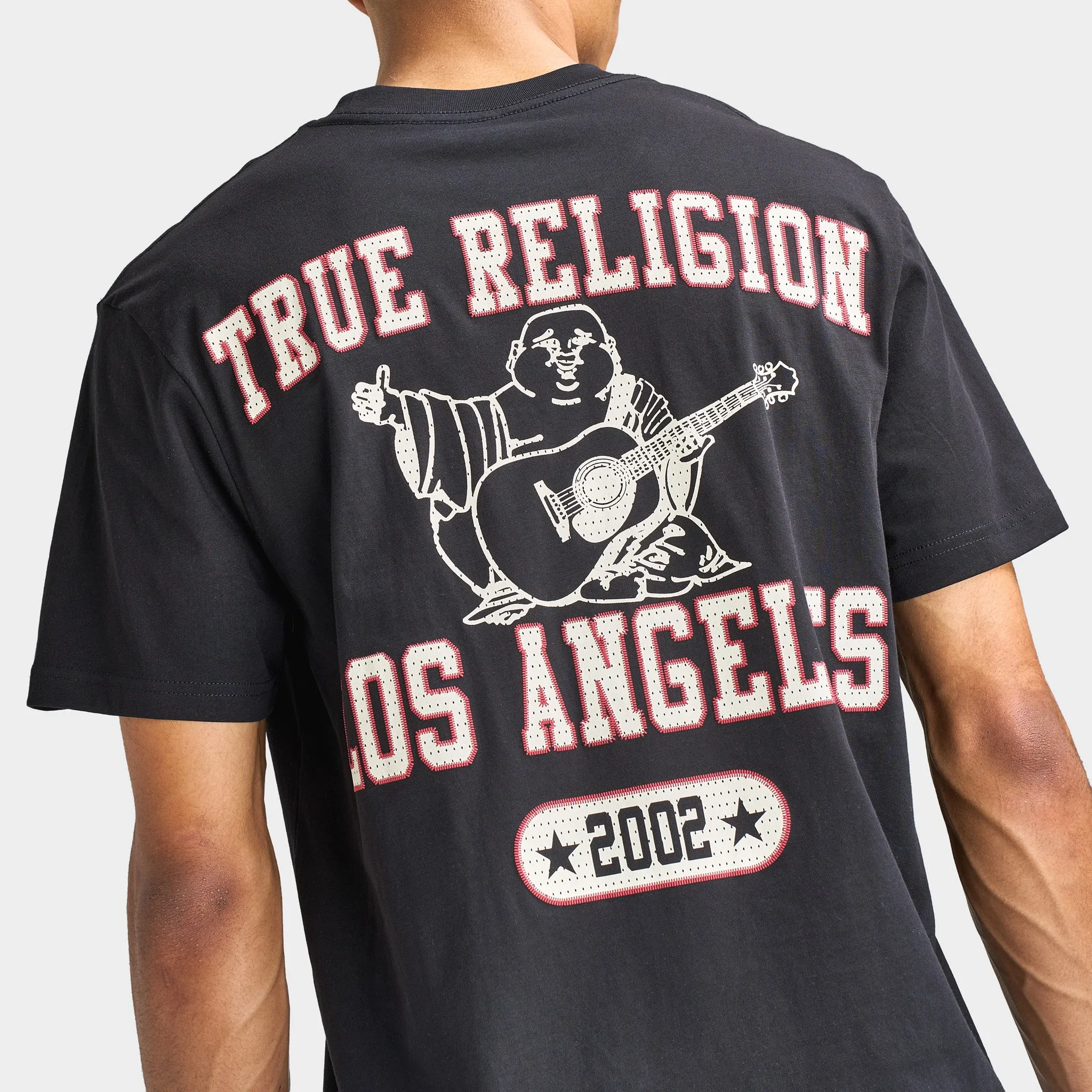 True Religion SS Mesh Print Buddha Tee / Black sold by JD Sports product image thumbnail 3