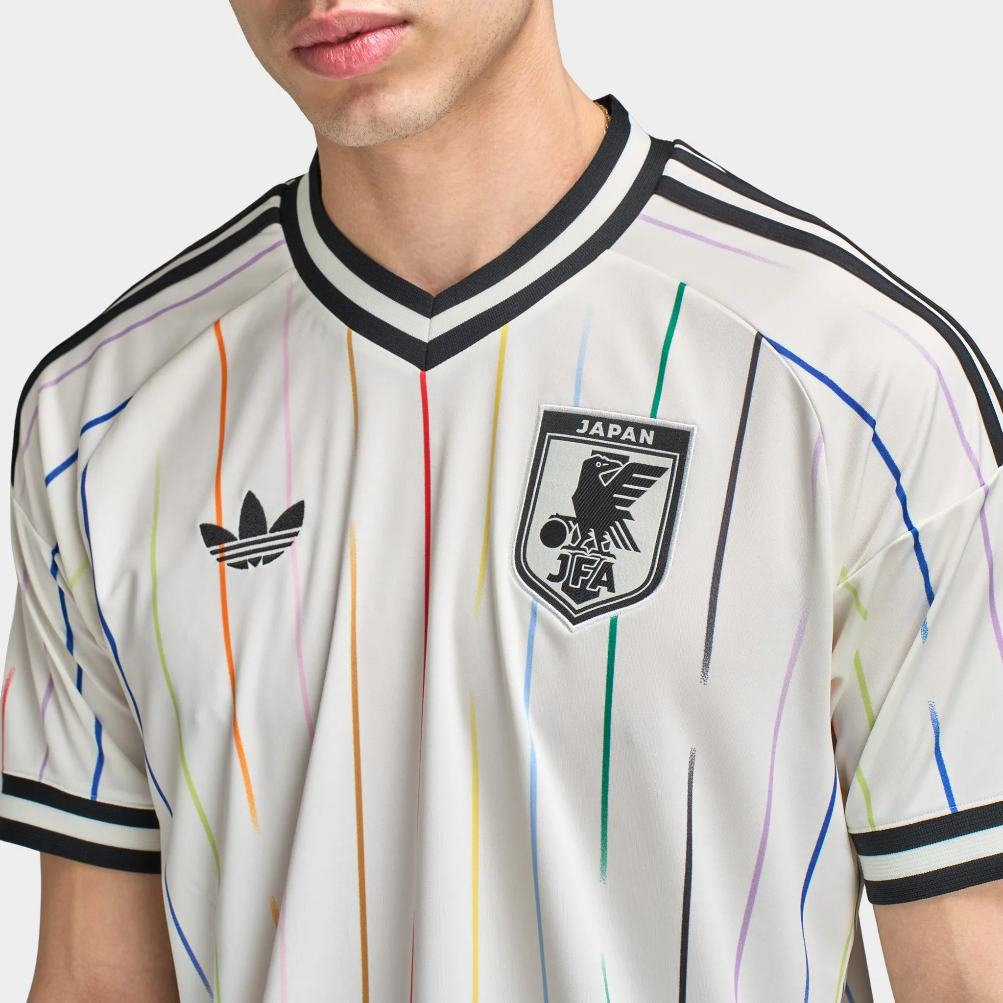 adidas JFA A Jersey (Japan) Away Off White / Black sold by JD Sports product image thumbnail 3