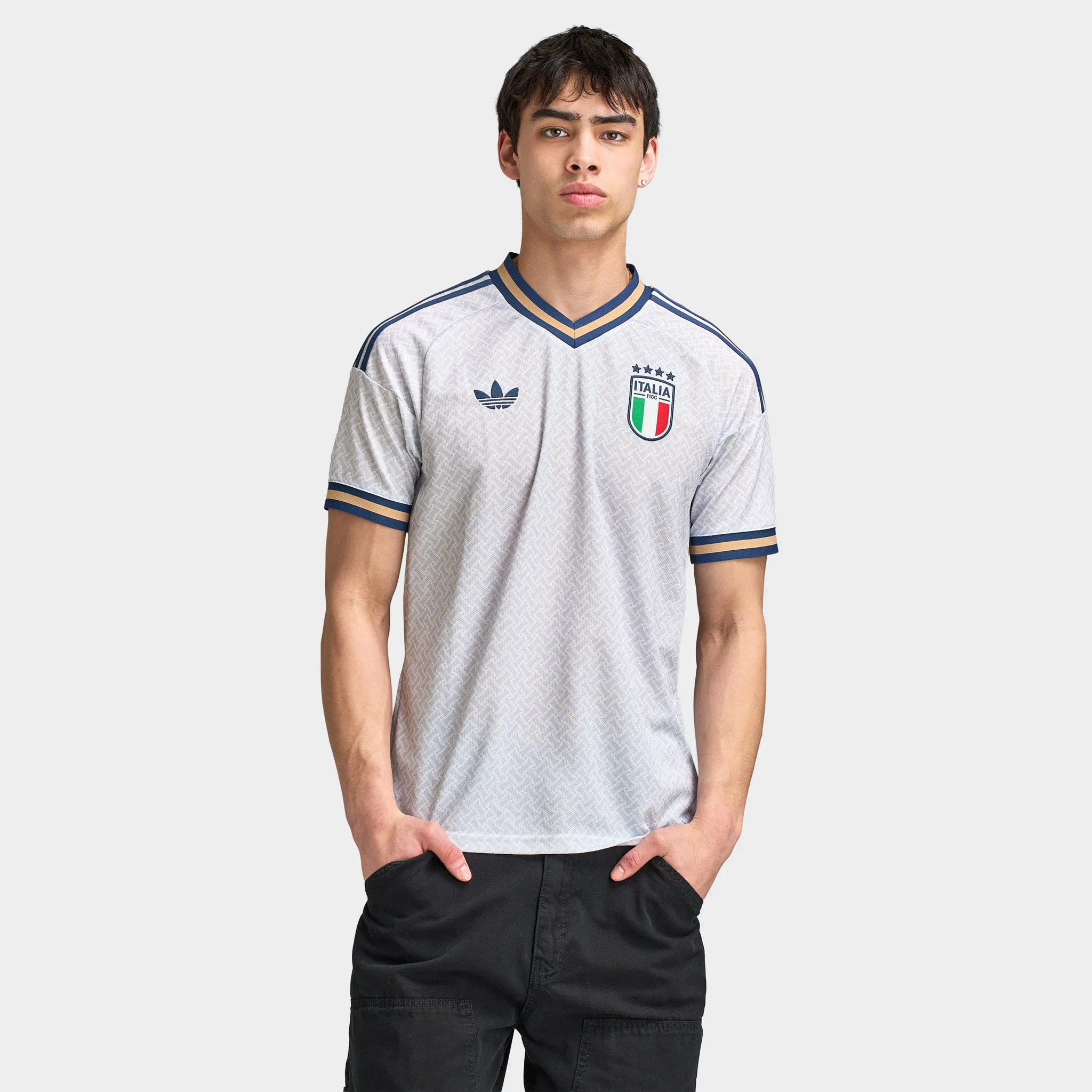 adidas FIGC A Jersey Italy Away / Aero Blue sold by JD Sports