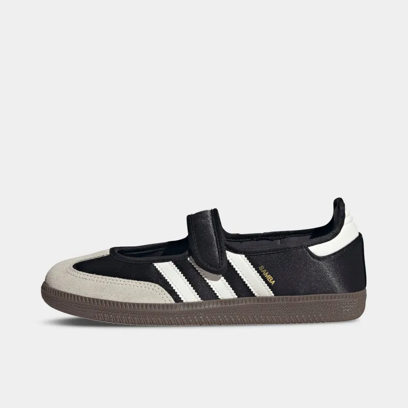 adidas Women's Samba Jane Black / Off White - Gold Metallic made by Adidas