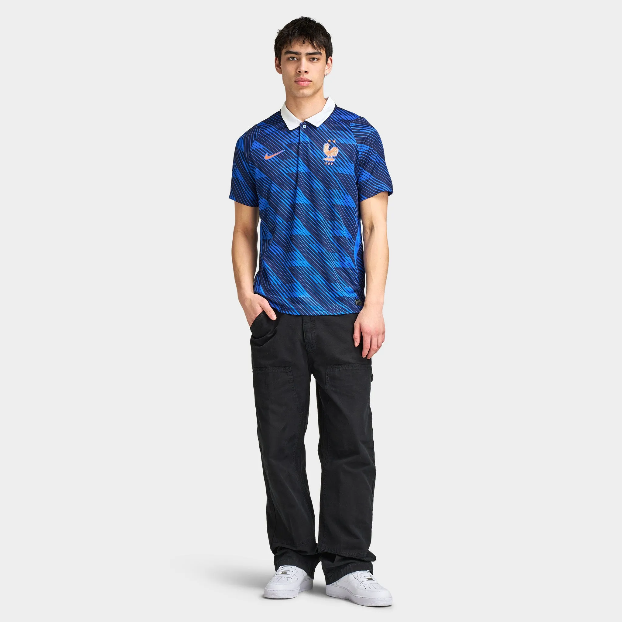 Nike France Home Jersey Game Royal / Metallic Copper sold by JD Sports product image thumbnail 3