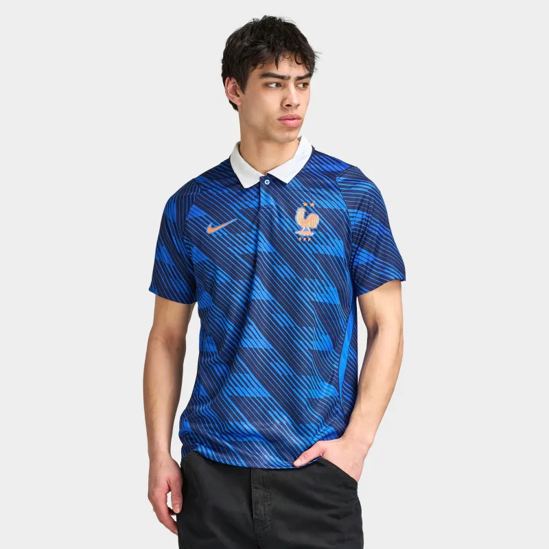Nike France Home Jersey Game Royal / Metallic Copper made by Nike