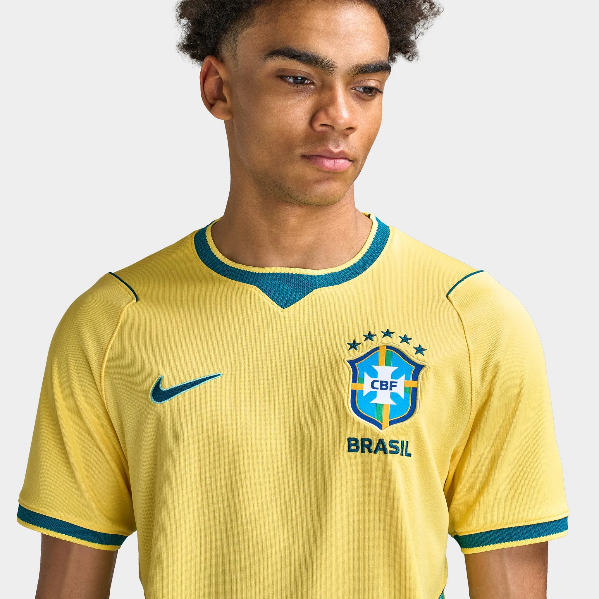 Nike Brasil Home Jersey / Canary sold by JD Sports product image thumbnail 3