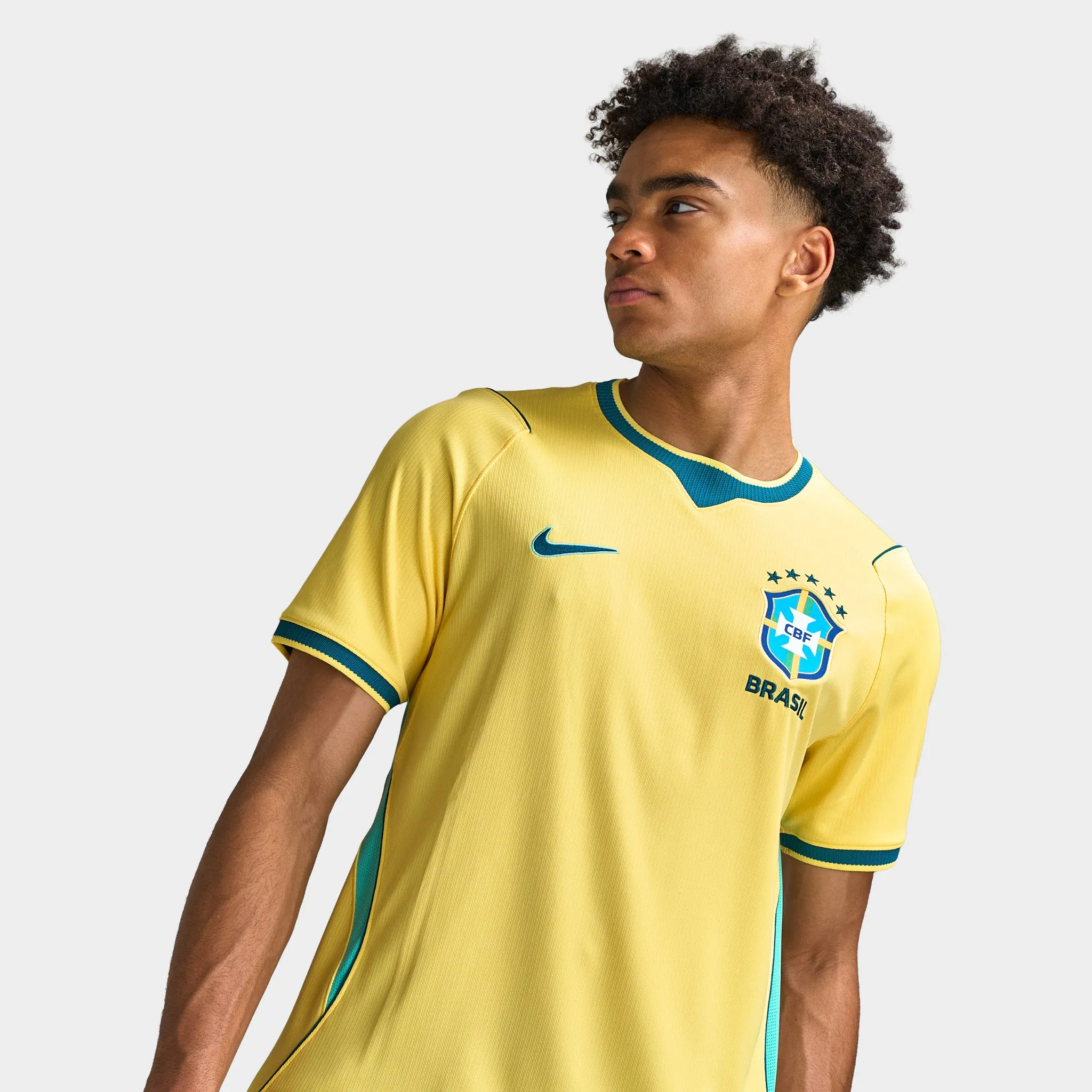 Nike Brasil Home Jersey / Canary sold by JD Sports product image thumbnail 4
