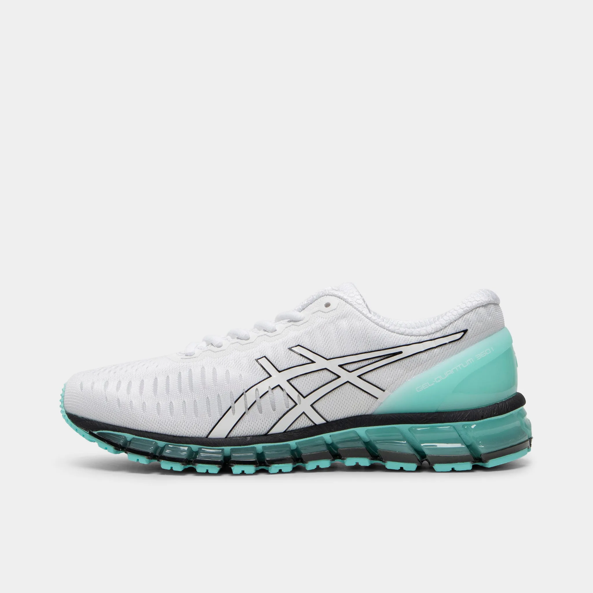 $JD ASICS Gel-Quantum 360 White / Illuminate Mint sold by JD Sports