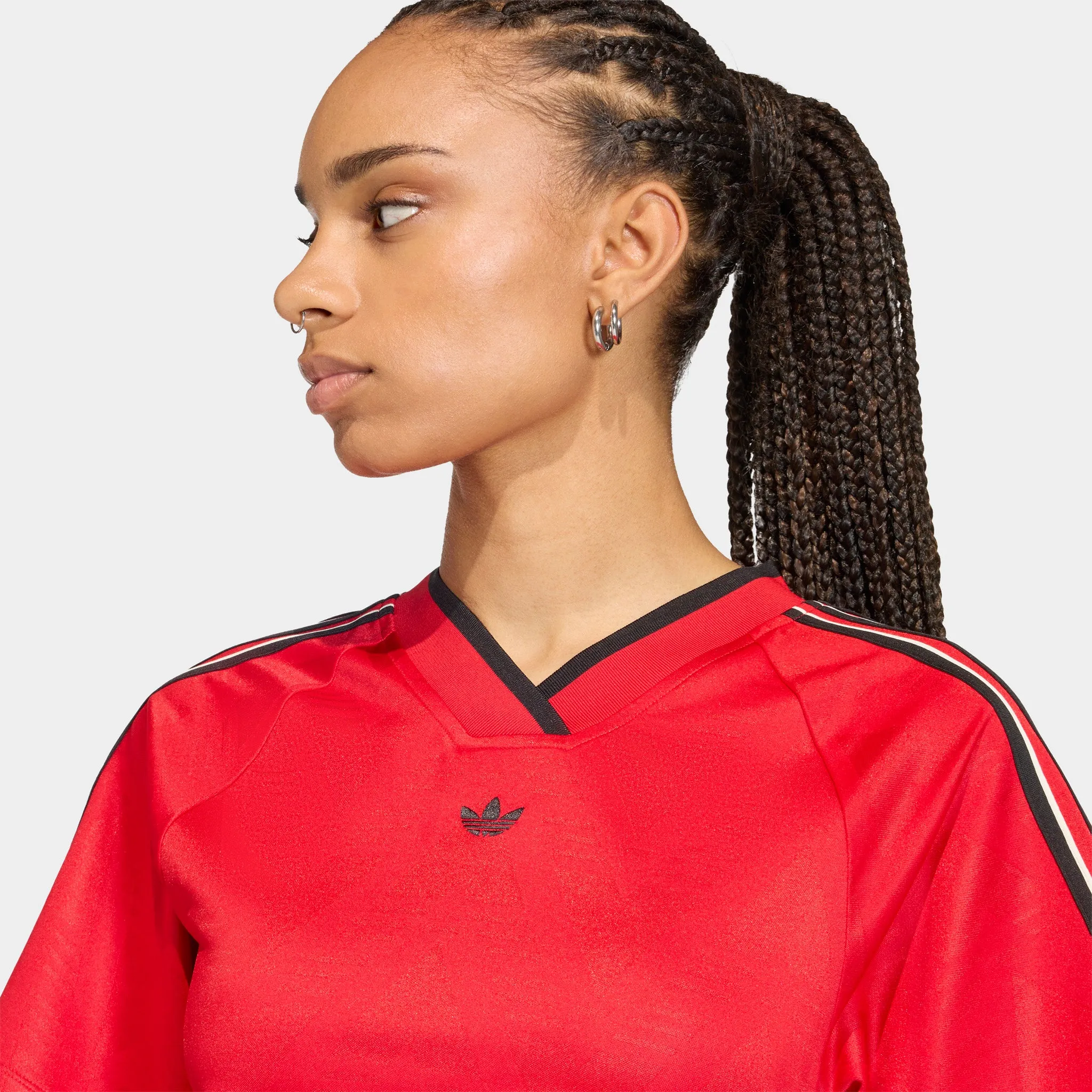 adidas Women's Rouched Foot Jersey / Better Scarlet sold by JD Sports product image thumbnail 4