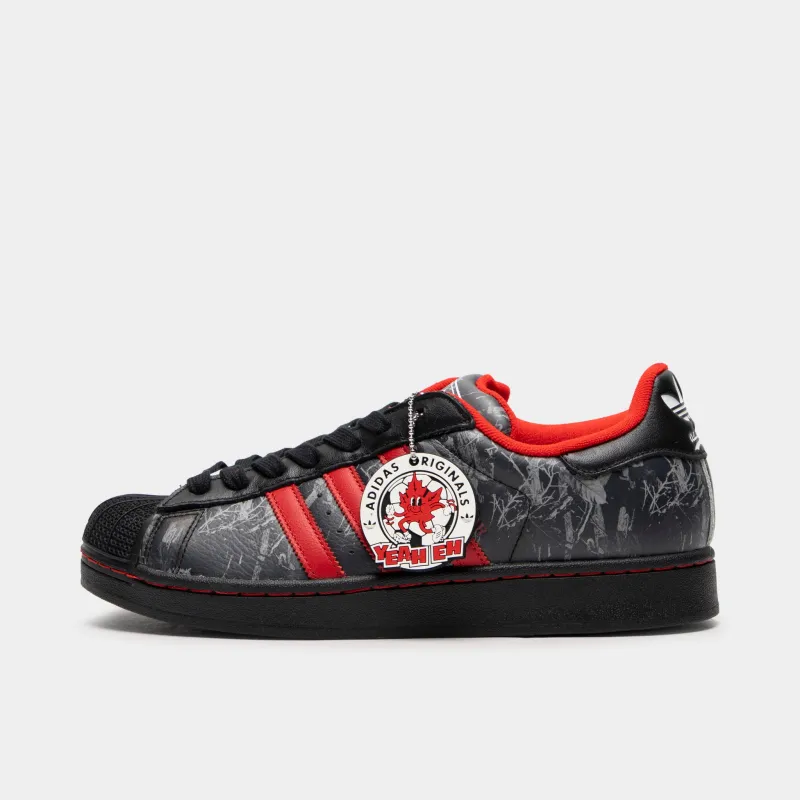 adidas Superstar II WC Core Black / Red - Core Black made by Adidas