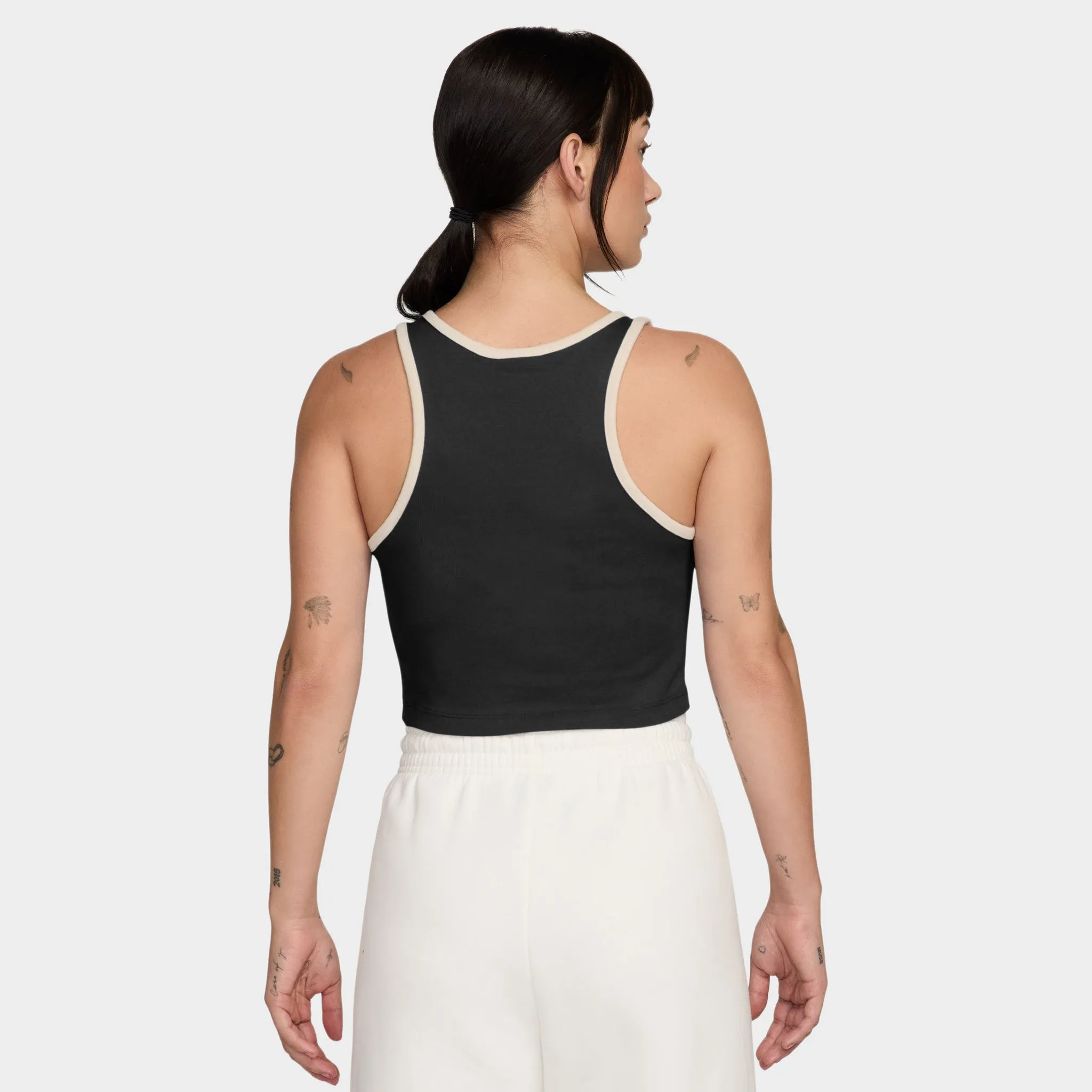 Nike Sportswear Women's Street Tank / Black / Chalk sold by JD Sports product image thumbnail 2