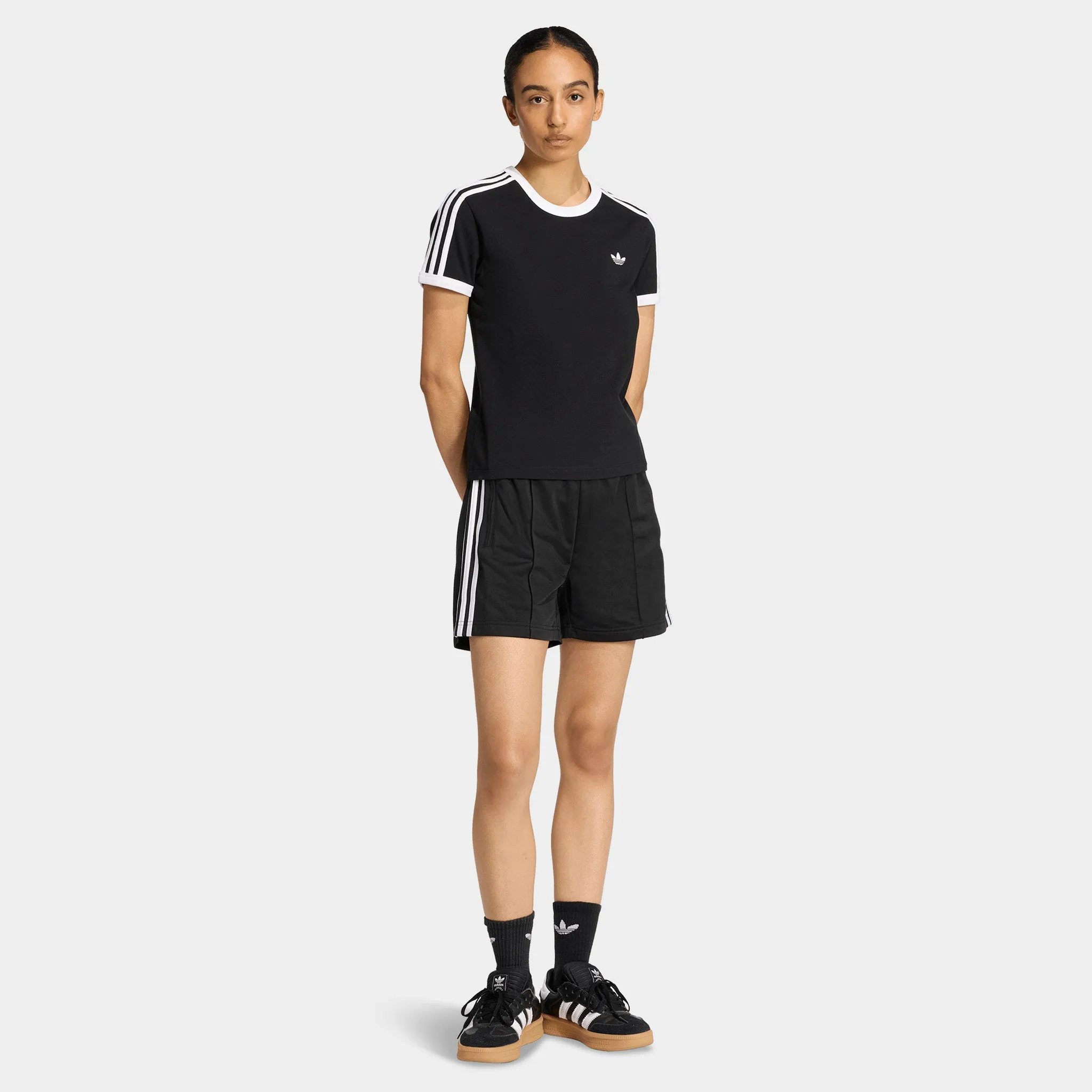 adidas Women's Firebird Short Black / White sold by JD Sports product image thumbnail 5
