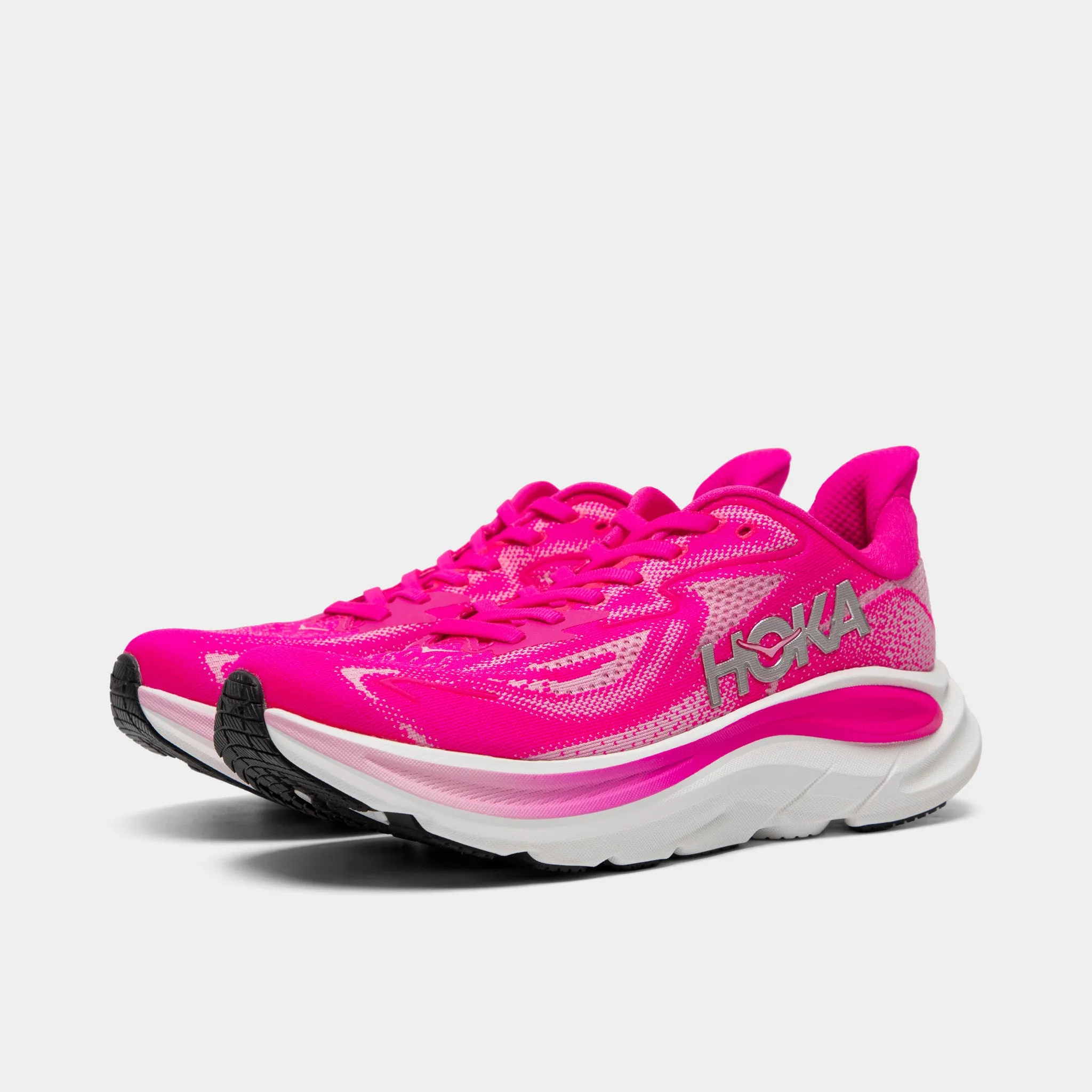 HOKA Women's Clifton 10 Neon Dragonfruit / Bubblegum sold by JD Sports product image thumbnail 2