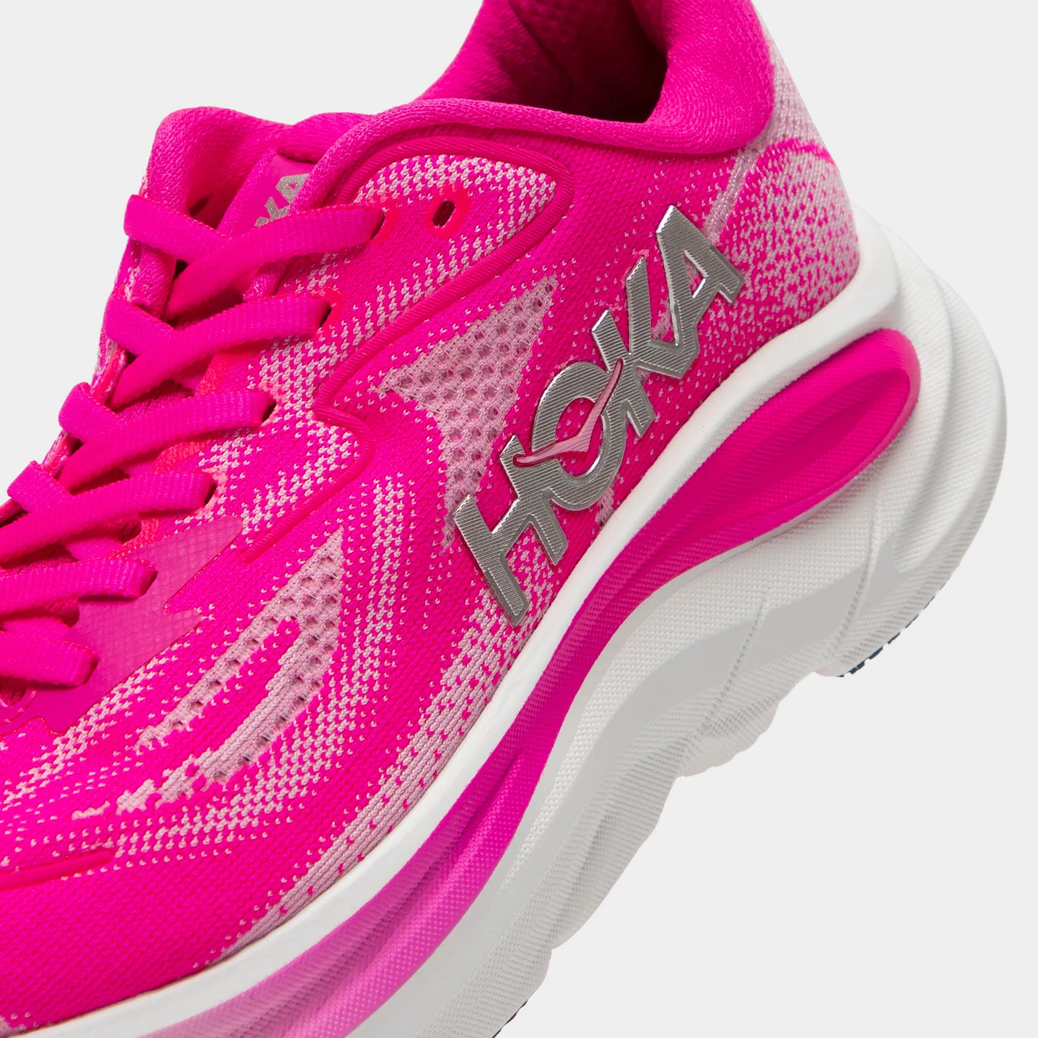 HOKA Women's Clifton 10 Neon Dragonfruit / Bubblegum sold by JD Sports product image thumbnail 3