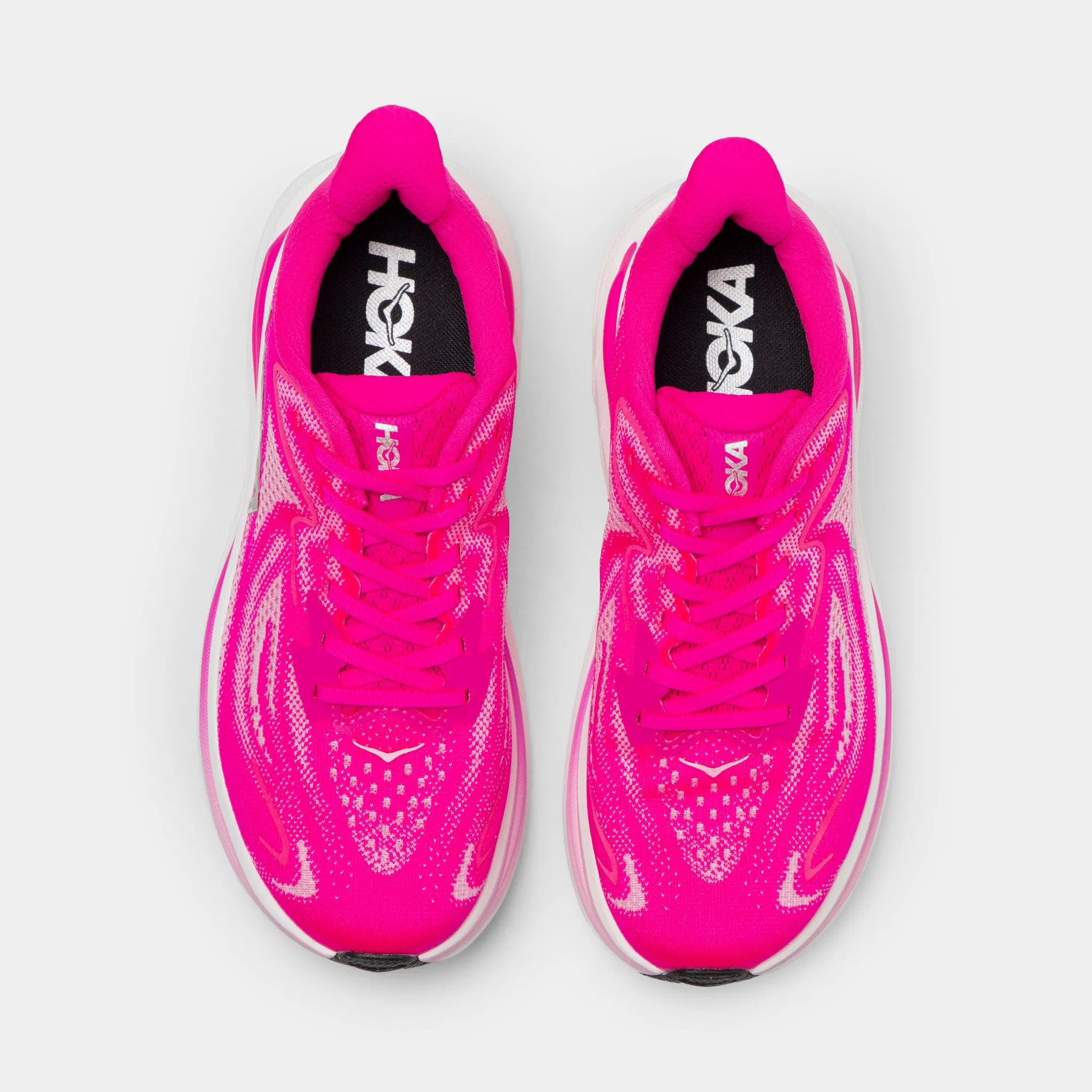 HOKA Women's Clifton 10 Neon Dragonfruit / Bubblegum sold by JD Sports product image thumbnail 5