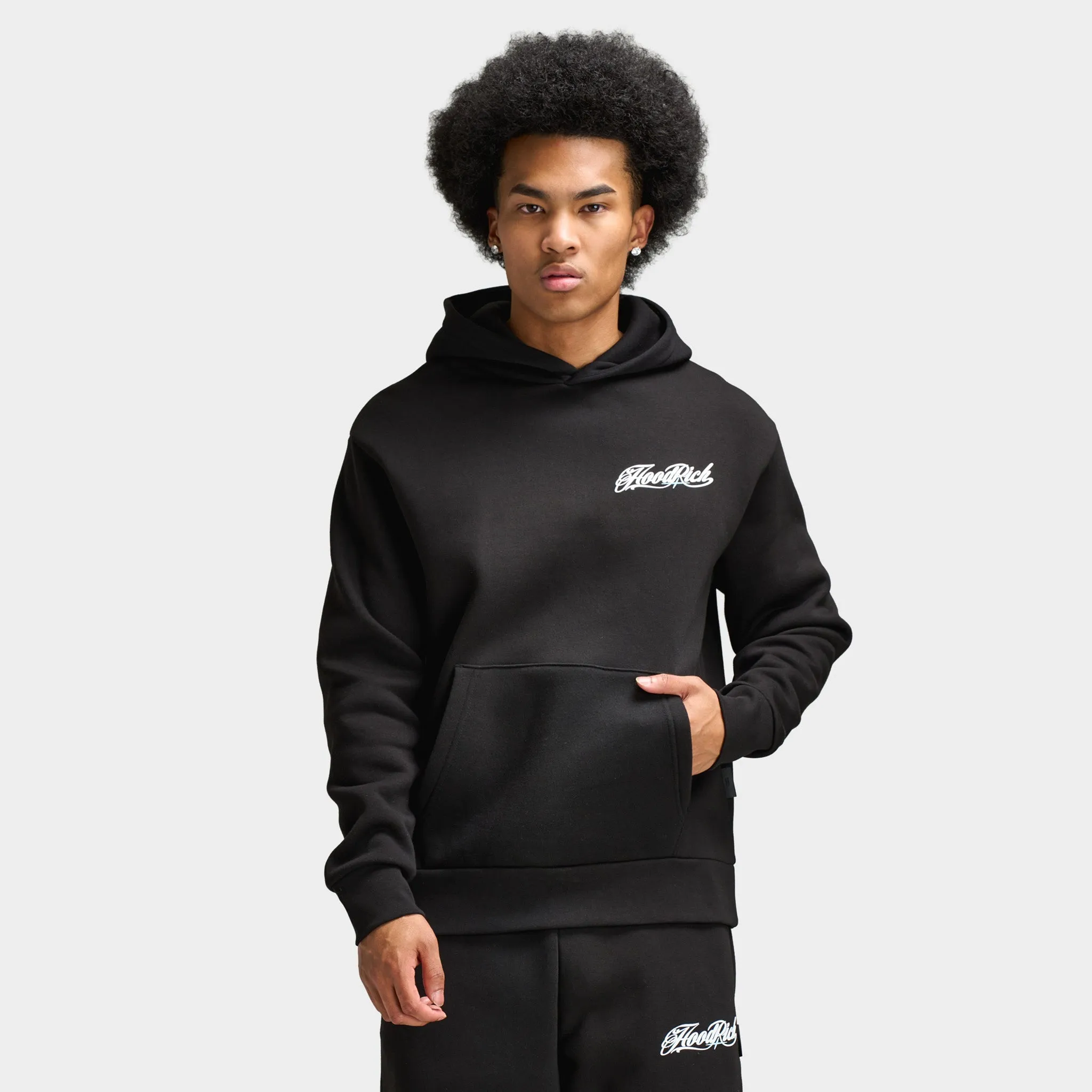 Hoodrich Relic Oversized Hoodie / Black sold by JD Sports product image thumbnail 2