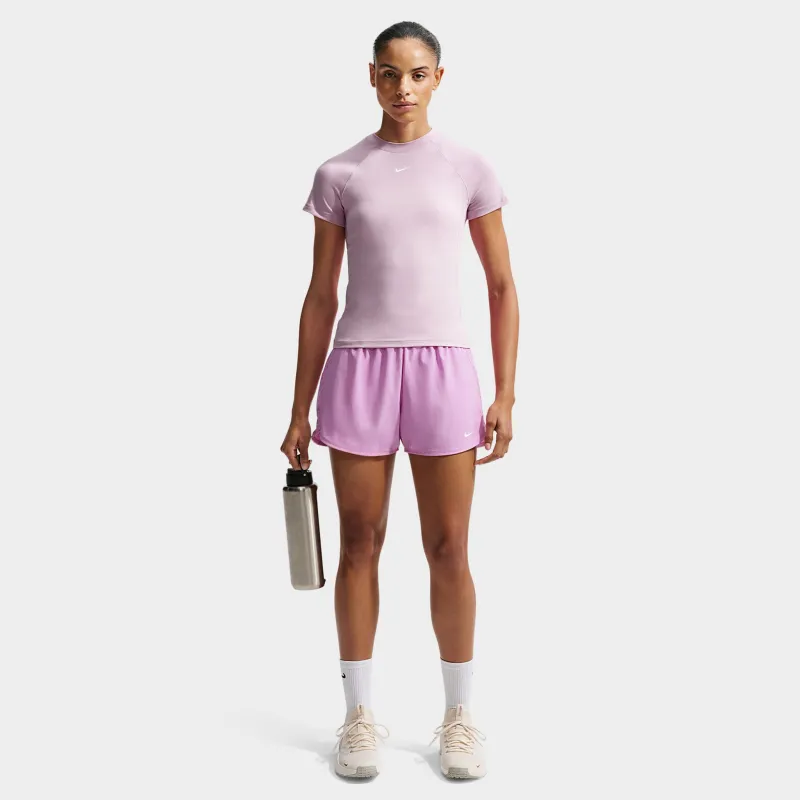 Nike Pro Women's 2in1 Shorts / Light Magenta / White made by Nike